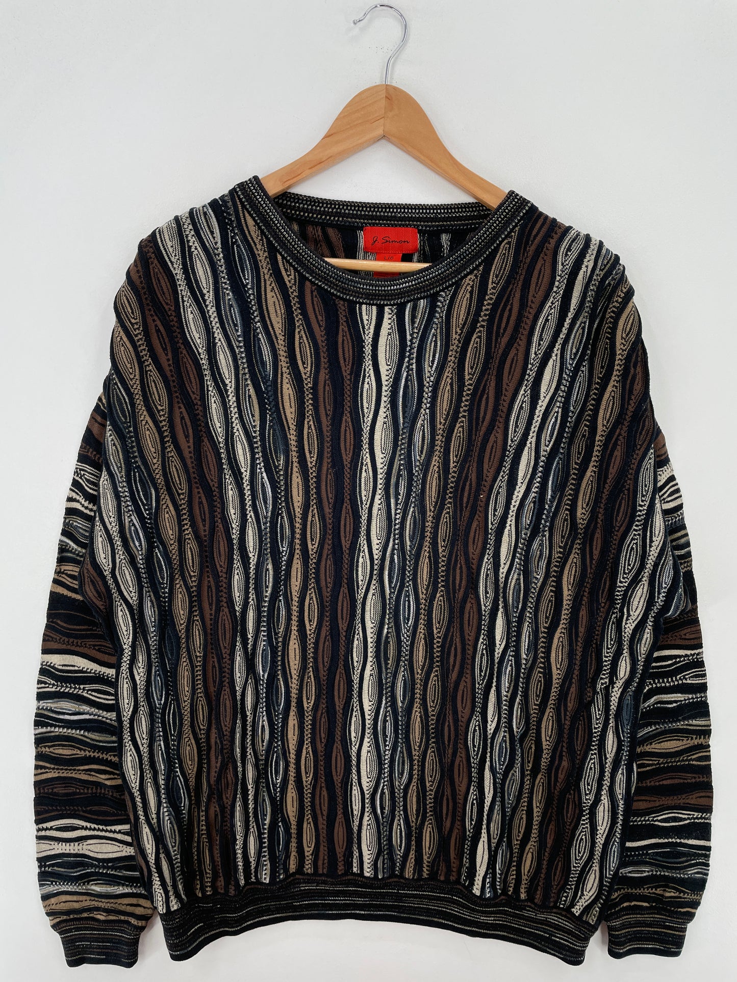 Vintage 3D COOGI- Style Size L Knit Sweater / A7668