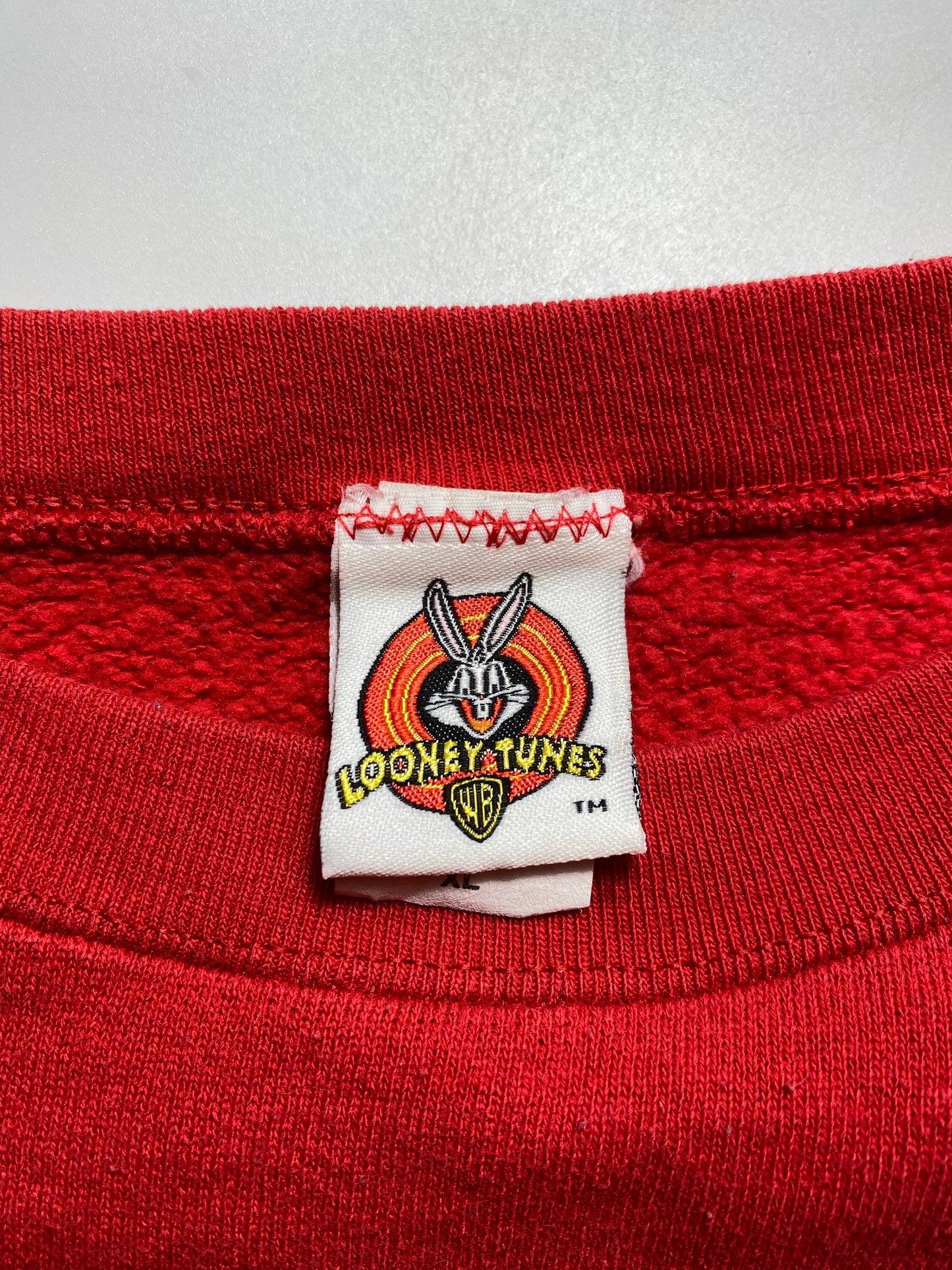 1995 LOONEY TUNES Made in USA Size XL Vintage Sweat-shirt / A8967