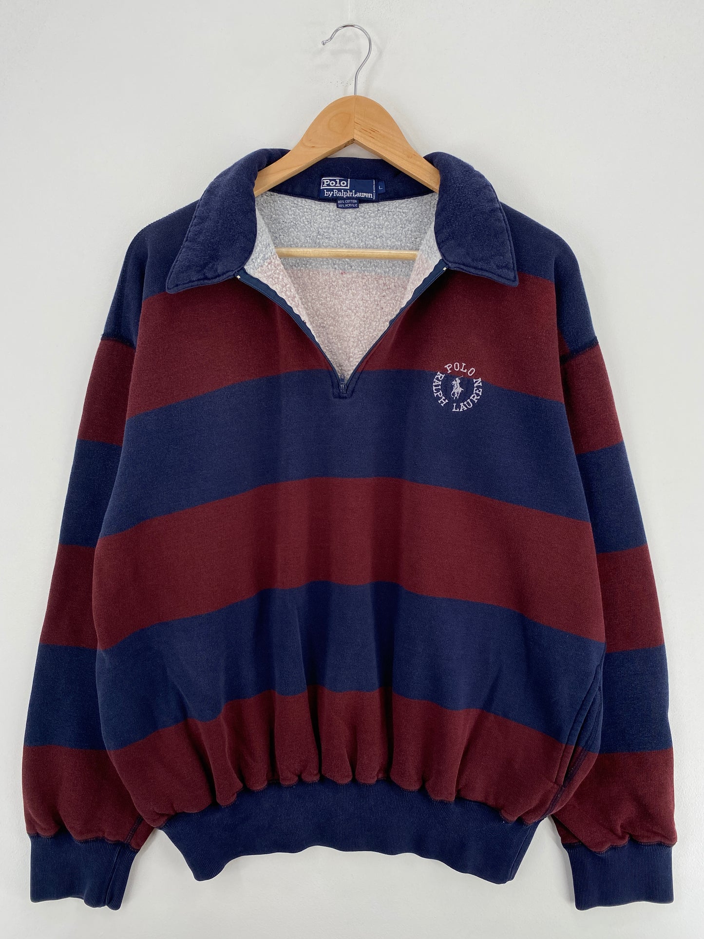 90’s POLO RALPH LAUREN Size L Vintage Sweat-shirt / A5129