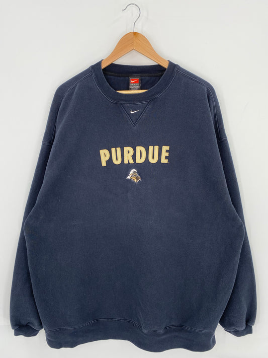 00’ NIKE INDIANA PURDUE Size XXL Vintage Sweat-shirt / K5847