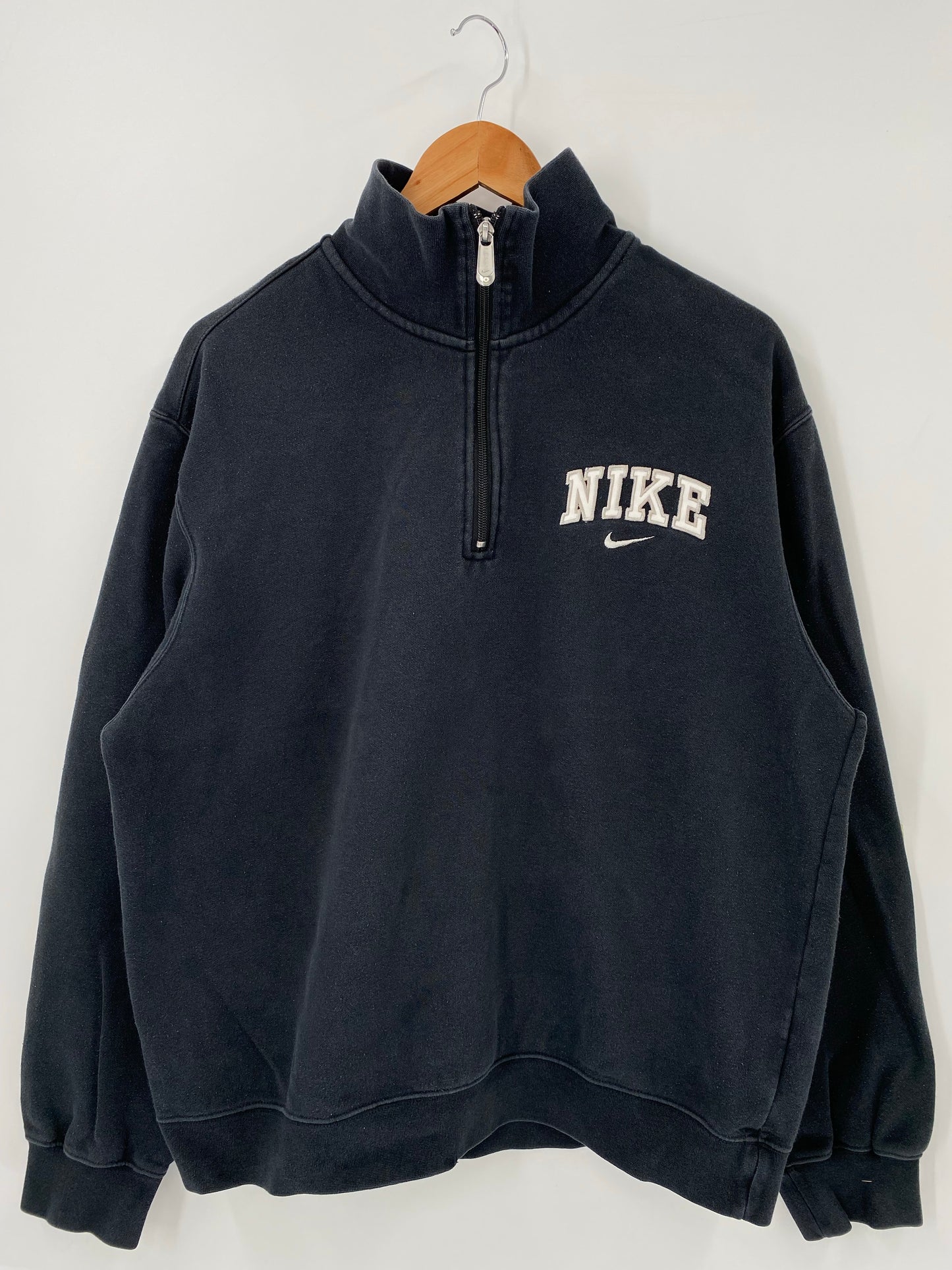 00' NIKE Size L Vintage Half-zip Sweat- Shirts / K4392