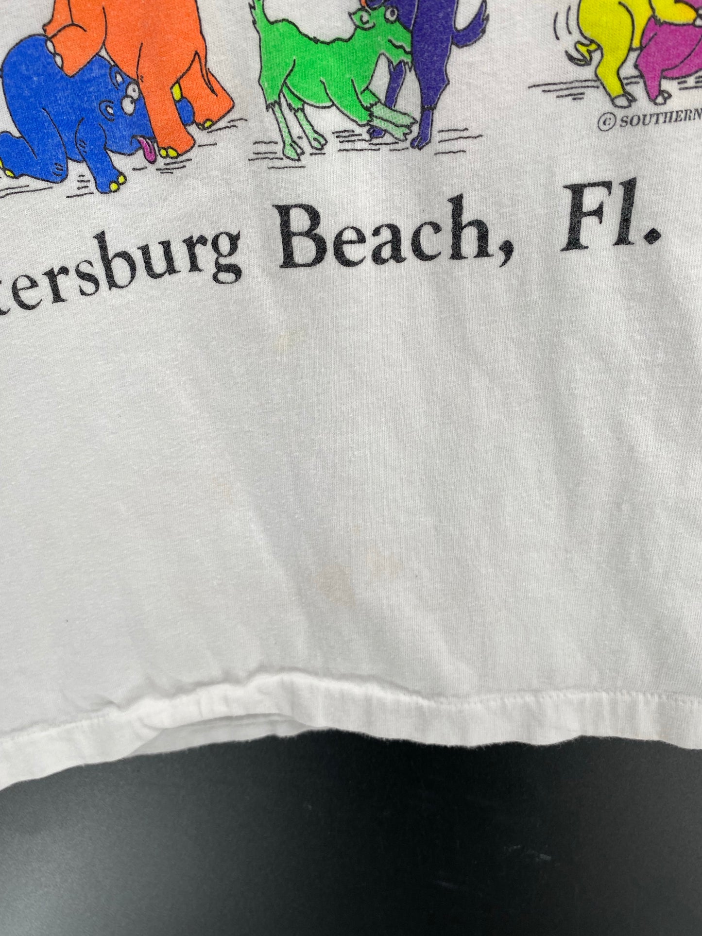 90’s ANIMALS Made in USA Size XL Vintage T-Shirt / K4706