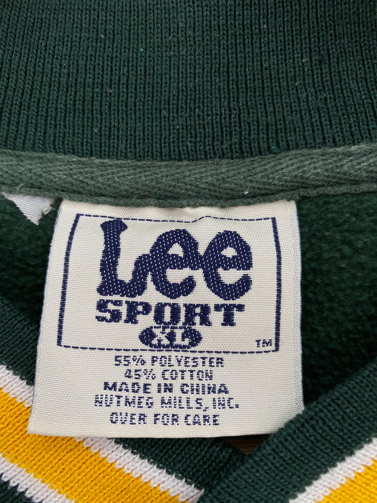 90's GREEN BAY PACKERS Size XL Vintage NFL Sweat - Shirt/ A5890