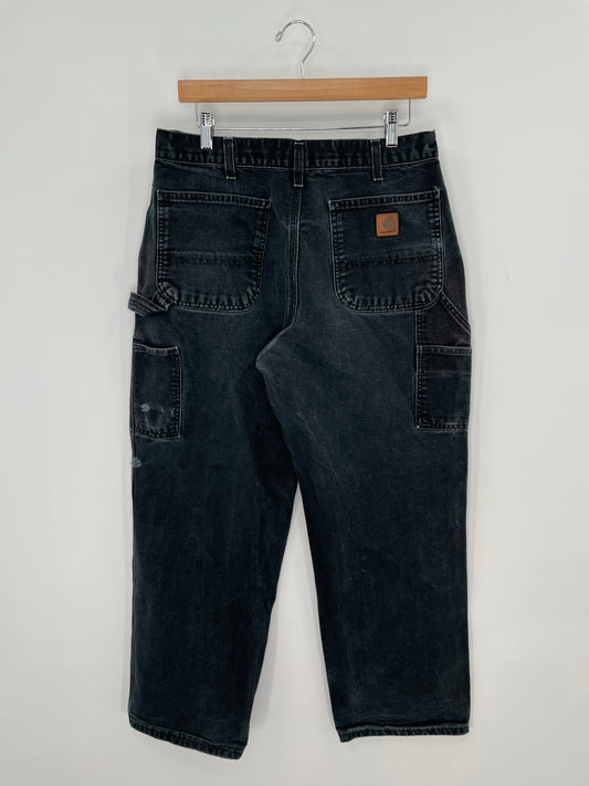 Vintage CARHARTT Size W34xL28 Duck Pants / E1503P