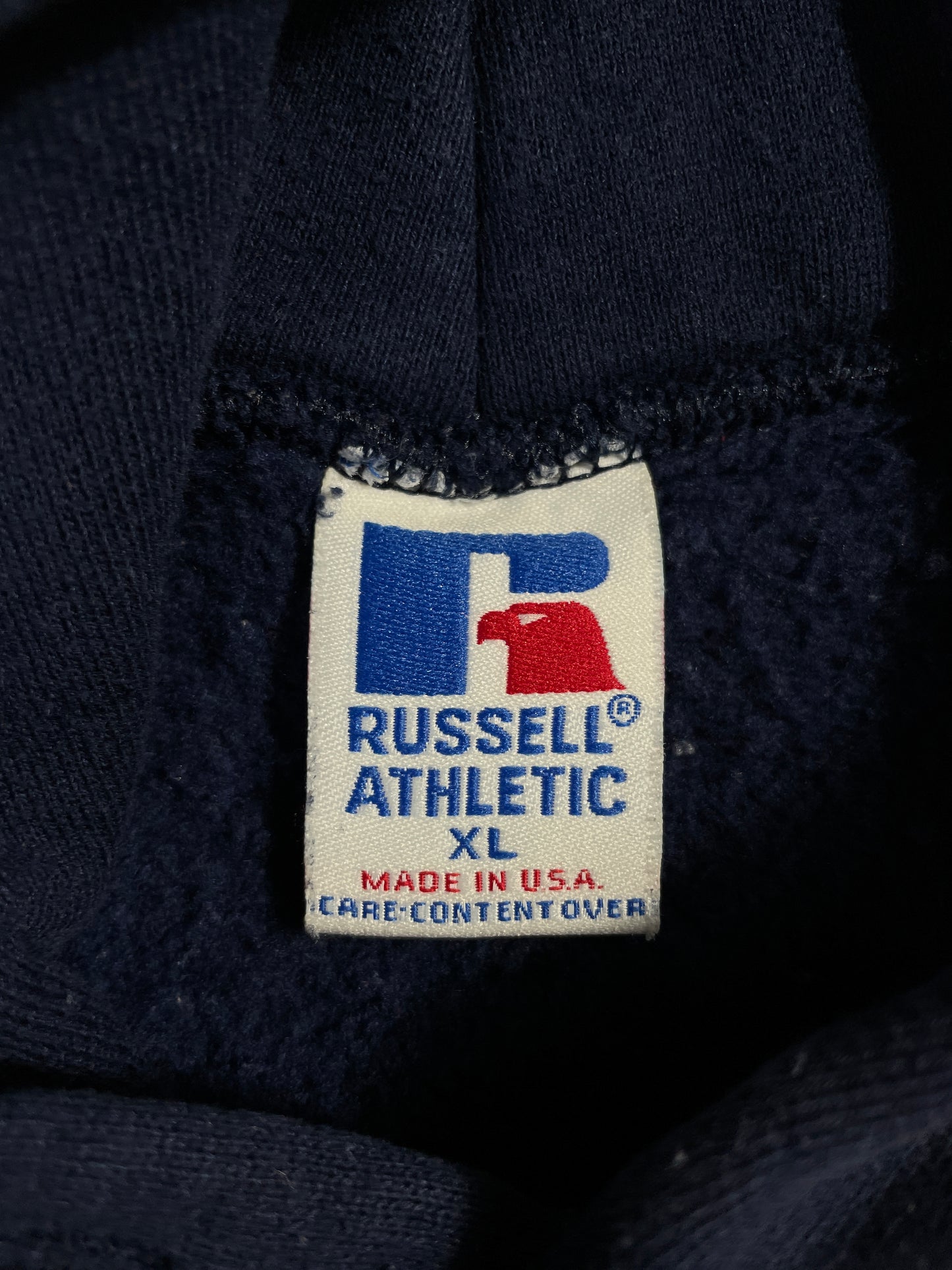 90’s RUSSELL x DALLAS COWBOYS Made in USA Size XL Vintage NFL Hoodie Sweat-Shirt / A7816