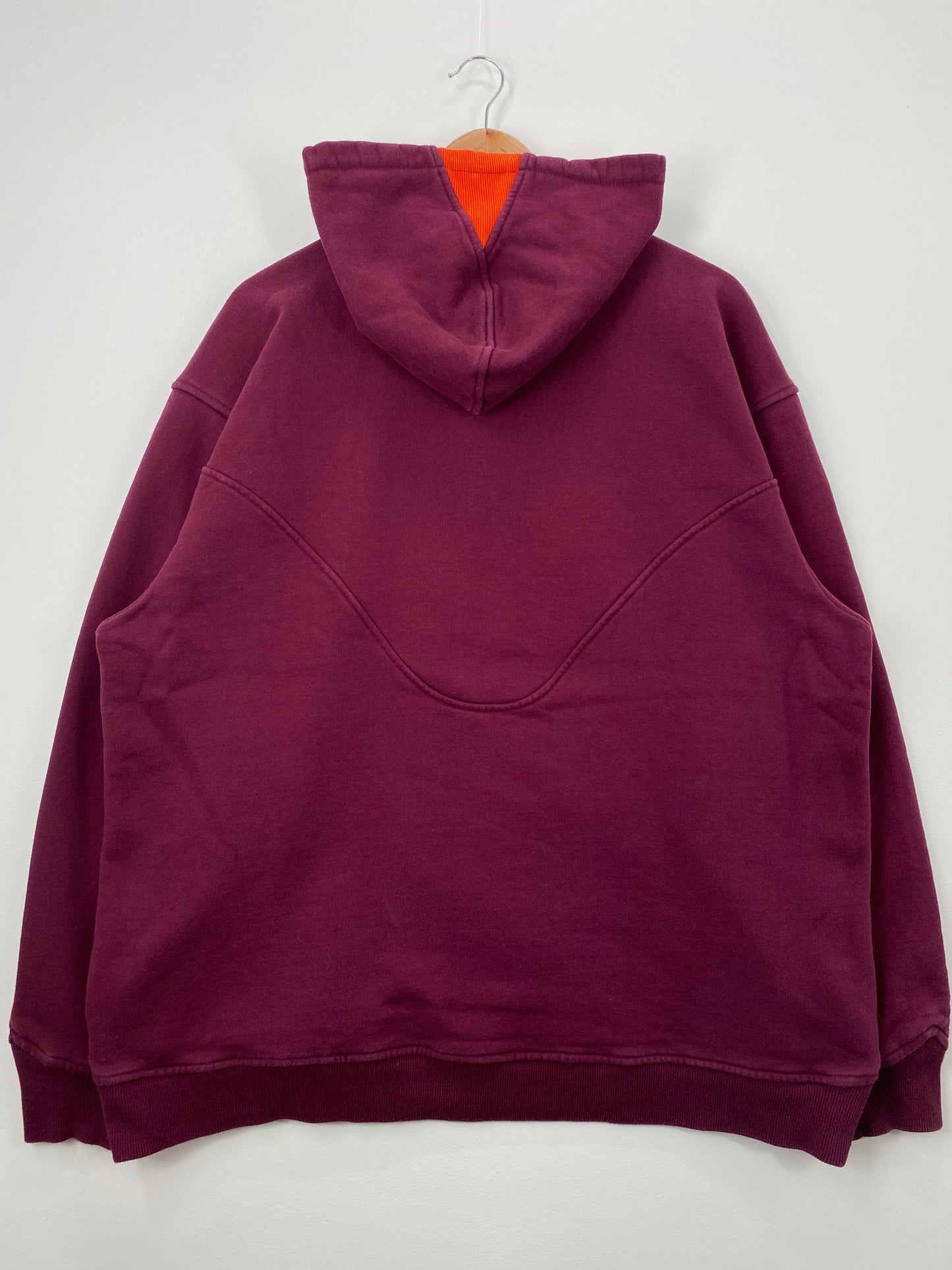 00' NIKE VIRGINIA TECH Size XXL Vintage College Hoodie Sweat-shirt / A1380