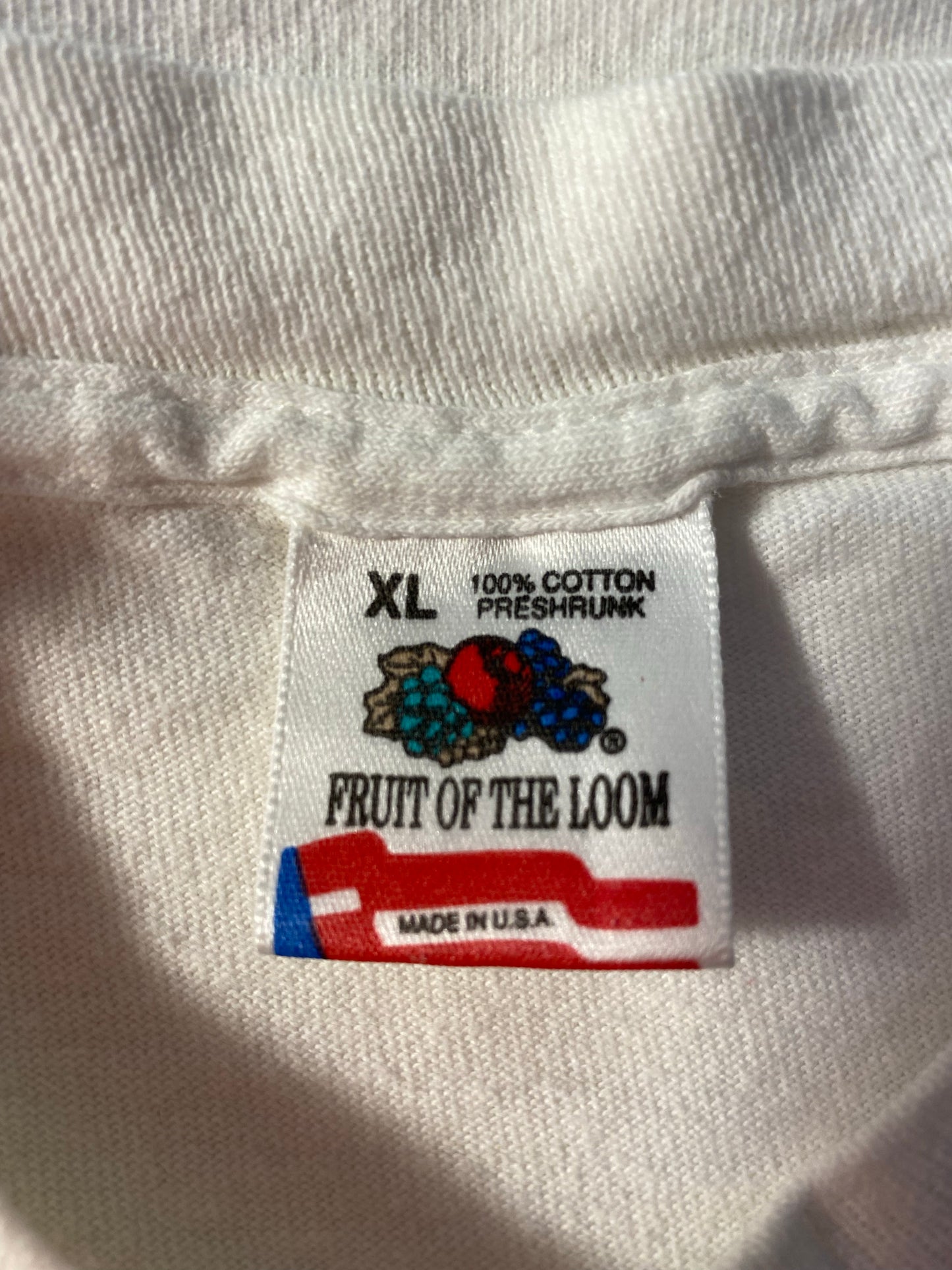 1992' RICK MEARS Made in USA Size XL Vintage Racing T-Shirt / K6218