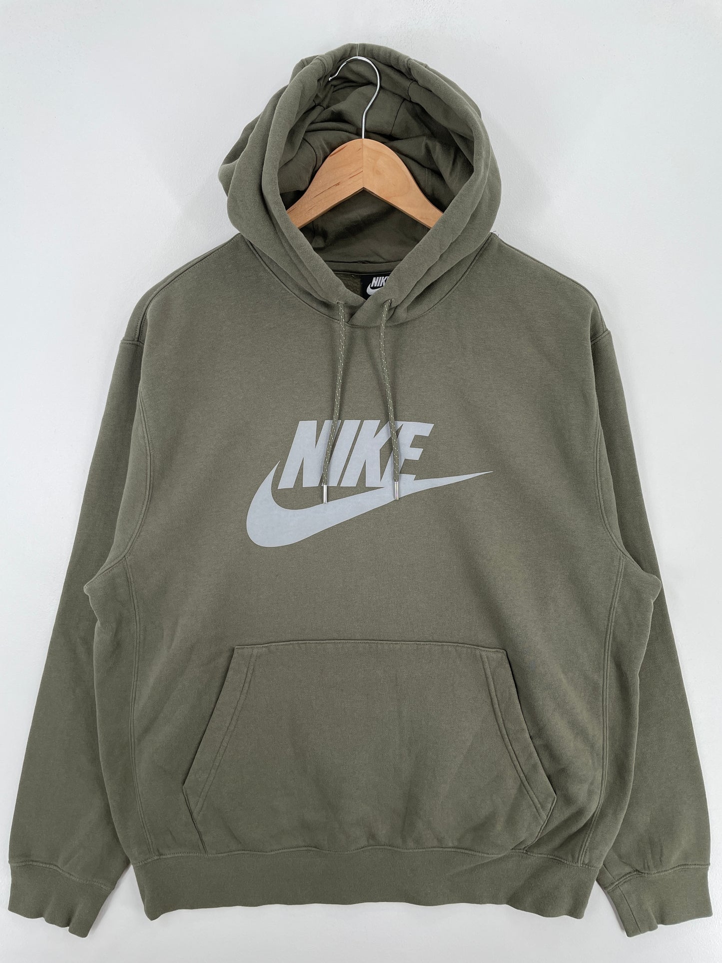 00' NIKE Size L Vintage Hoodie Sweat-Shirt / A4458