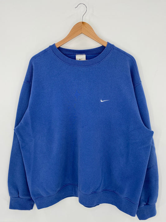 90’s NIKE MINI SWOOSH Size XL Vintage Sweat-shirt / K5973