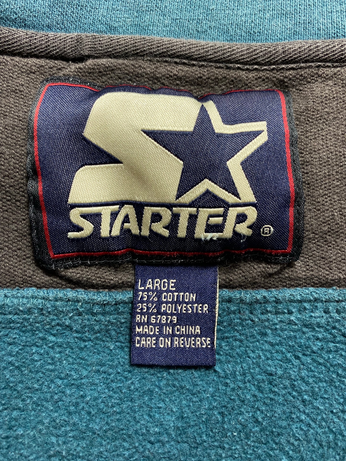 90’s STARTER x PHILADELPHIA EAGLES Size L NFL Sweat-Shirt  / K4991