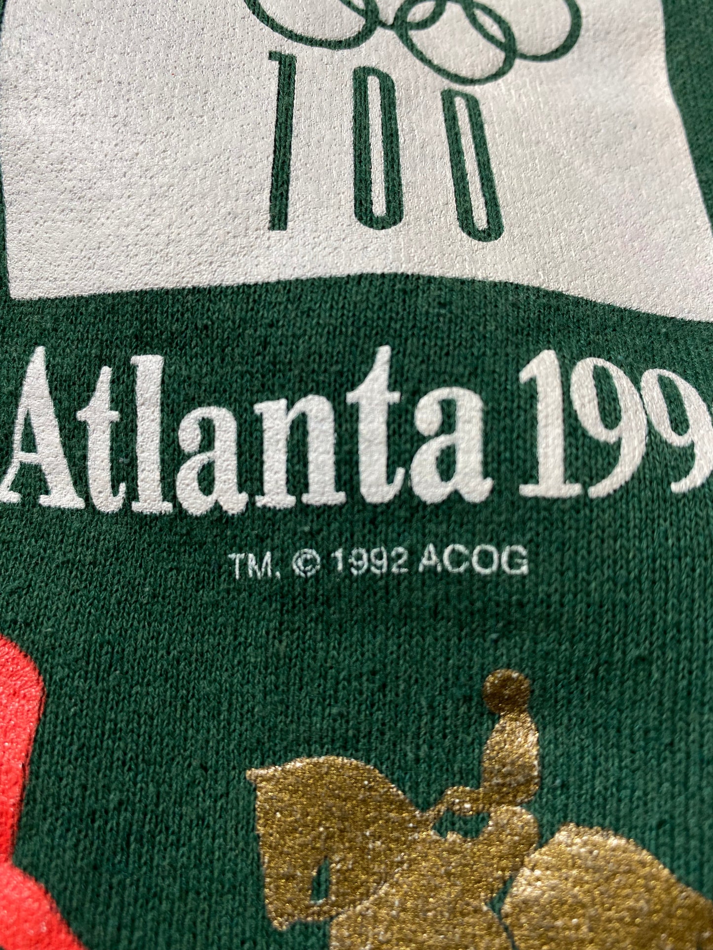 1992 ATLANTA OLYMPIC Made in USA Size L Vintage Sweat-shirt / E1192