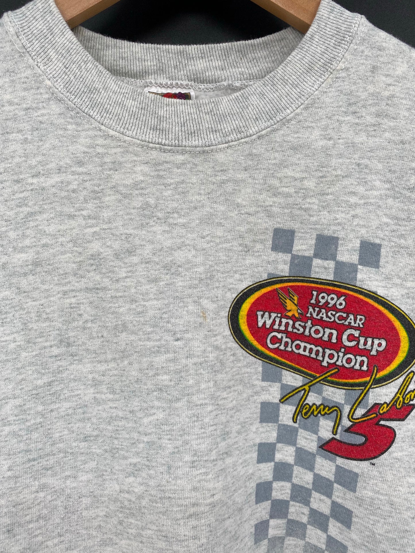 1996' NASCAR WINSTON CUP TERRY LABONTE Size L Racing Vintage Sweat- Shirts / K4906