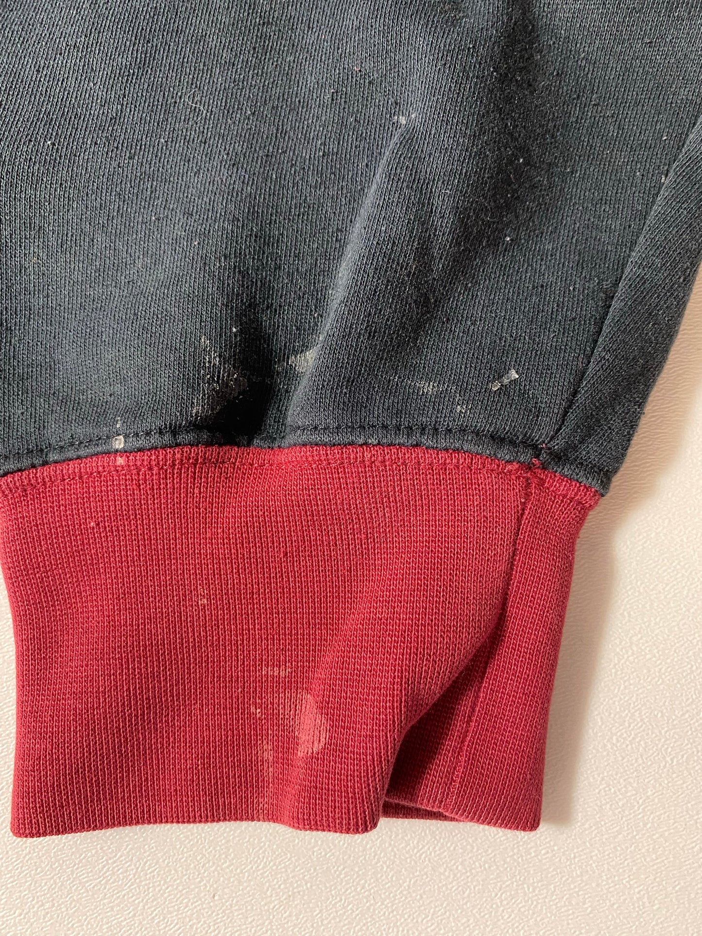 Vintage BUDWEISER Size No tag (Approx.XL) Racing Hoodie Sweat- Shirt / E2039S