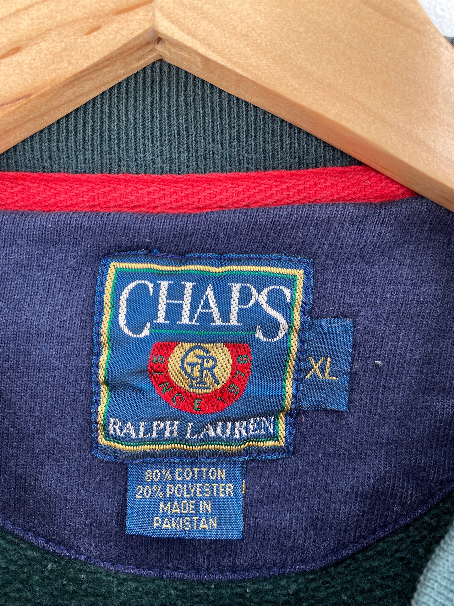 90’s CHAPS RALPHS LAUREN Size XL Vintage Sweat-Shirt/ A4299