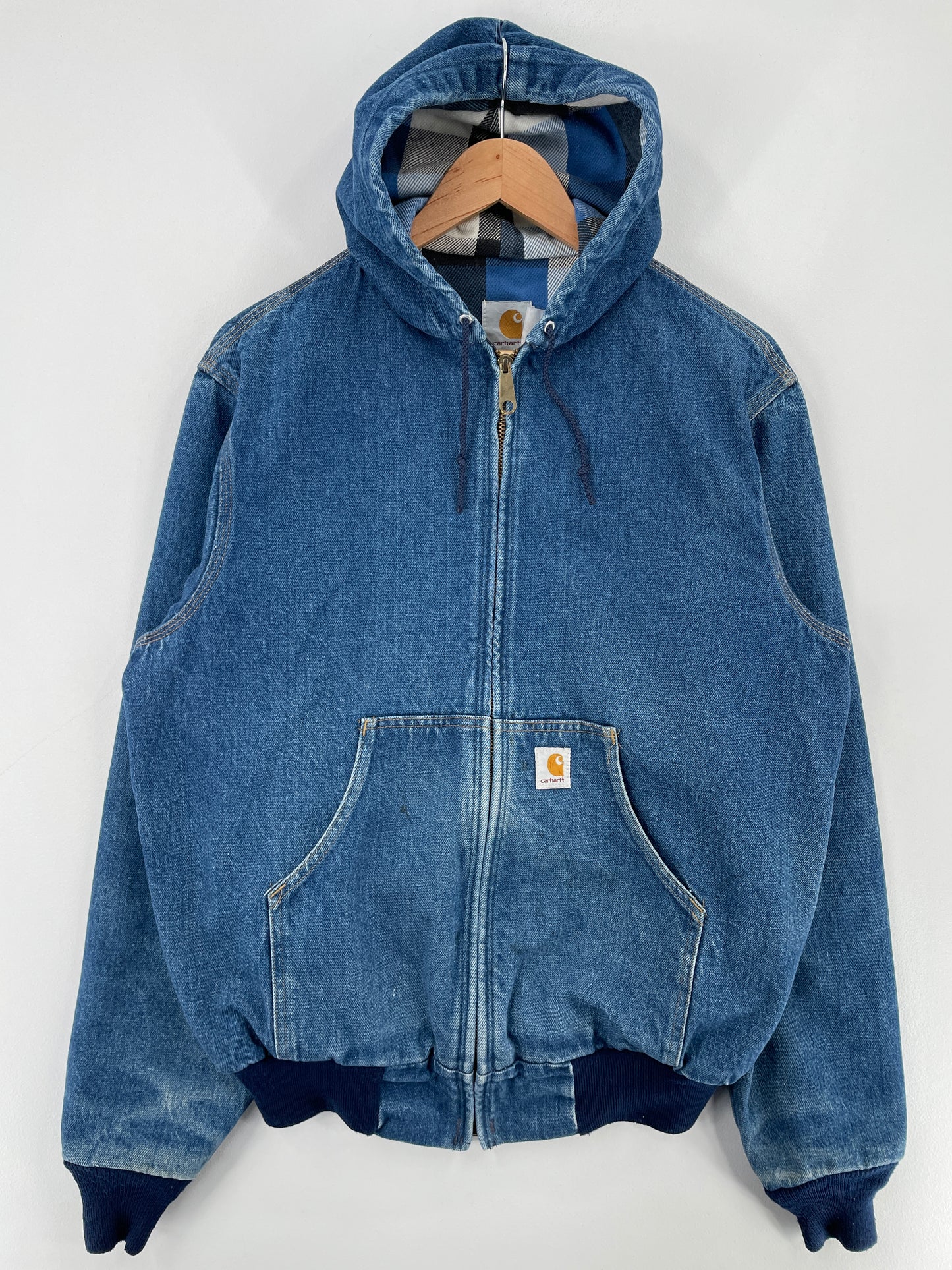 90’s CARHARTT Made in USA Size Approx.L Denim Jacket / E4610J