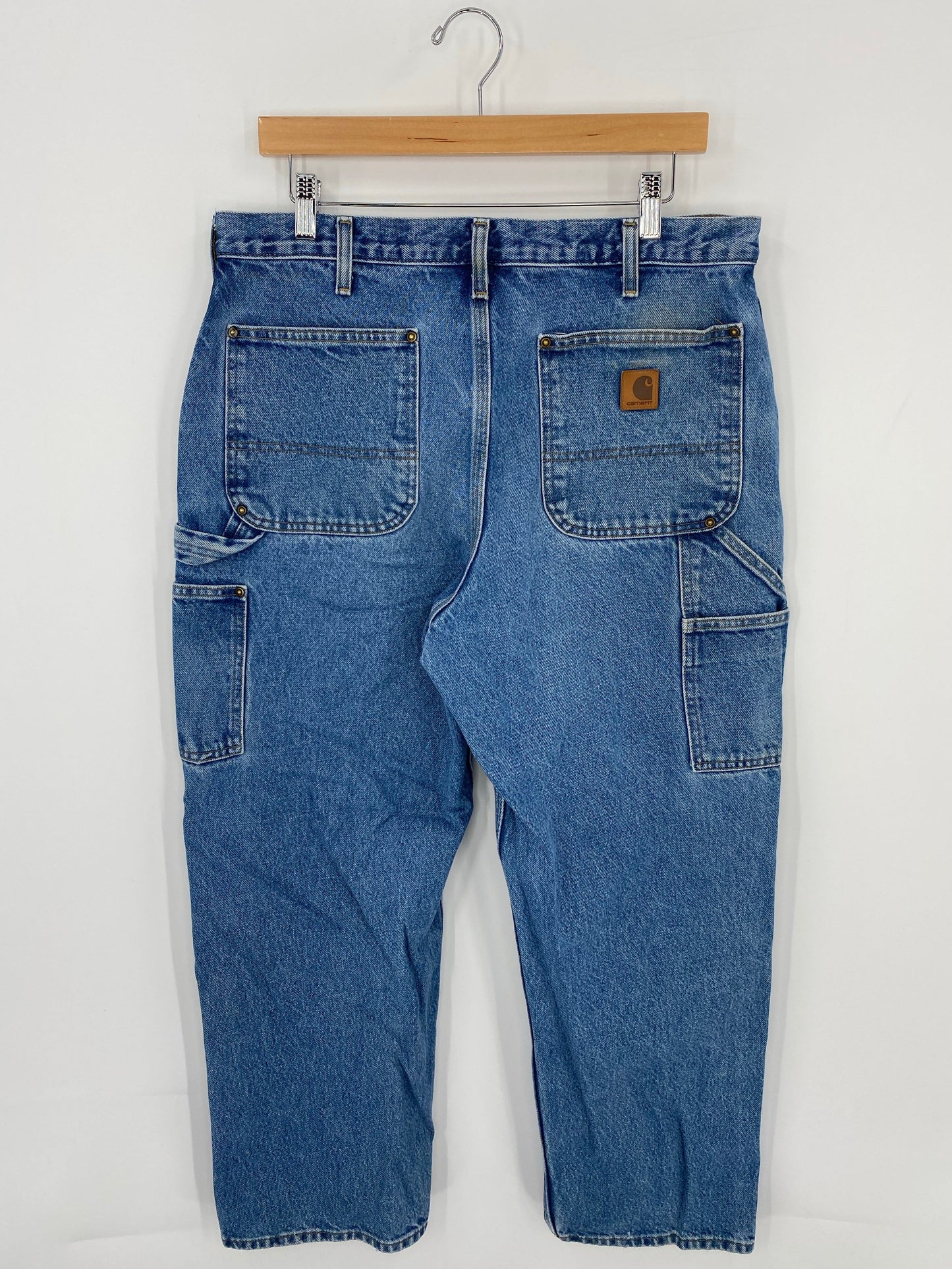 Vintage CARHARTT Size W34xL28.5 Double Knee Pants / A7562