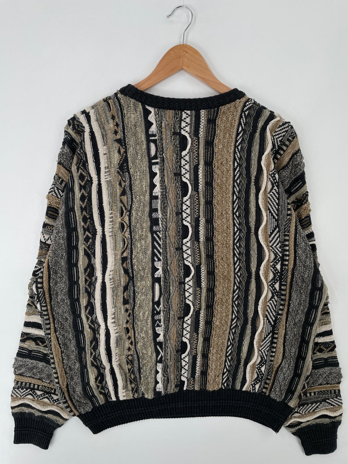 Vintage 3D COOGI- Style Size XL Knit Sweater / A9548