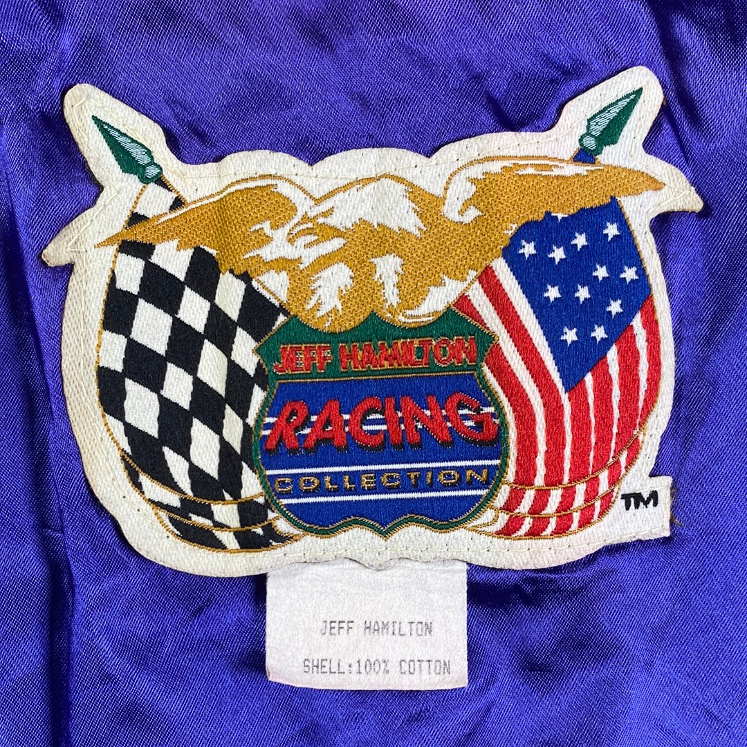 .Vintage DUPONT Size L Racing Jacket / E4918J