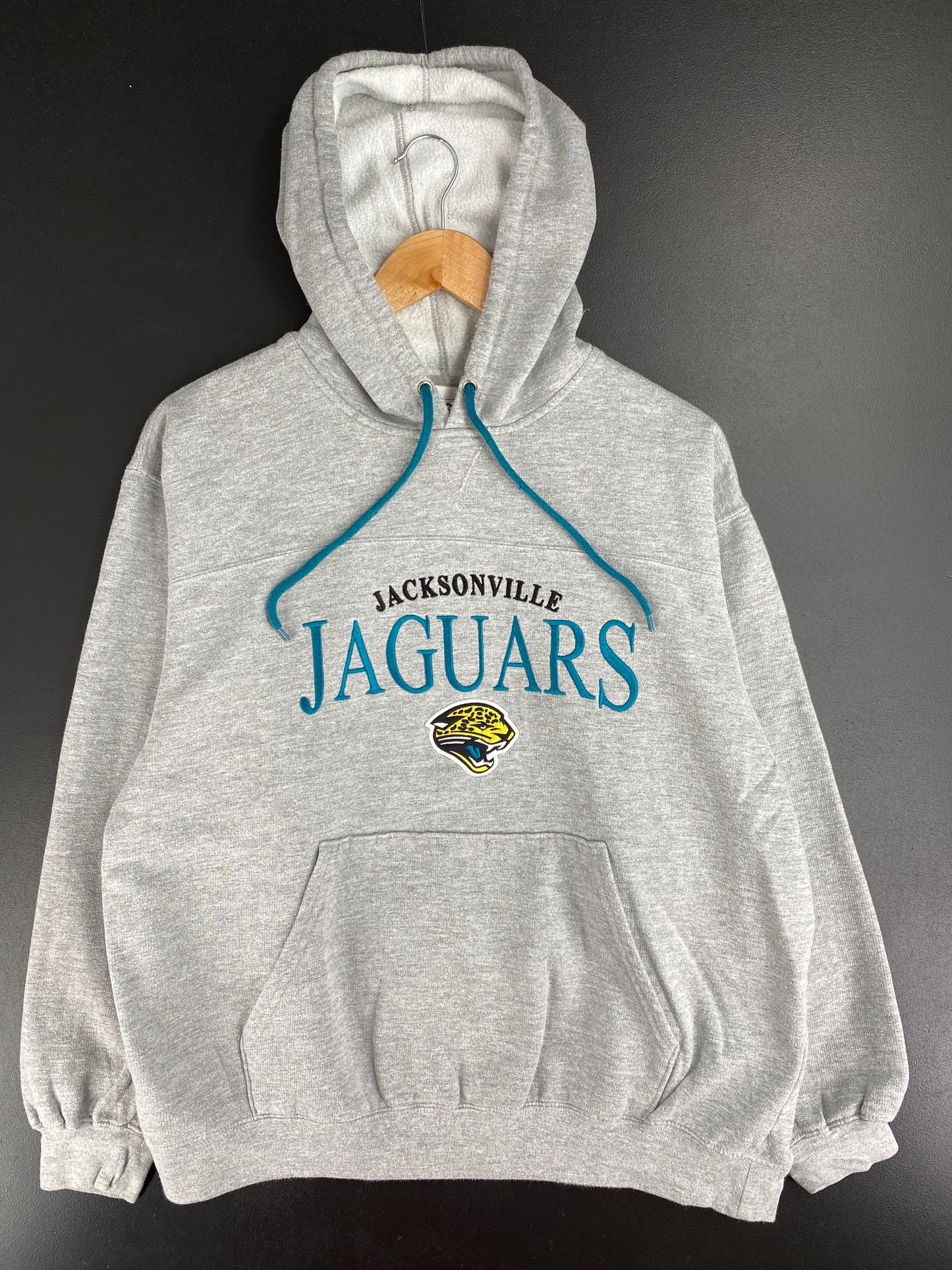 Vintage JACKSONVILLE JAGUARS Size L NFL Hoodie Sweat shirt / E2855S
