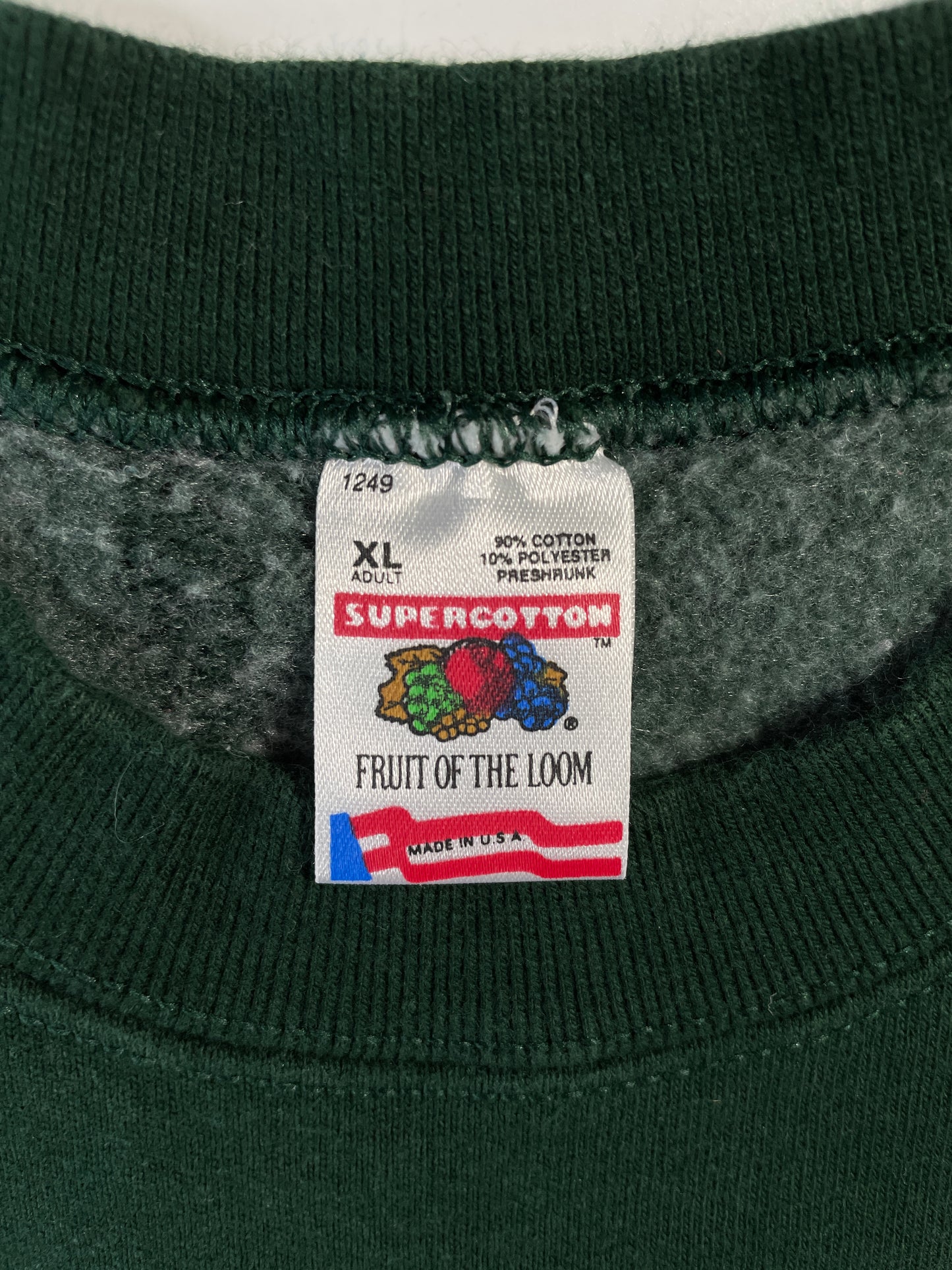 90's NEWFOUNDLAND Made in USA Size XL Vintage Sweat-Shirt / A9201