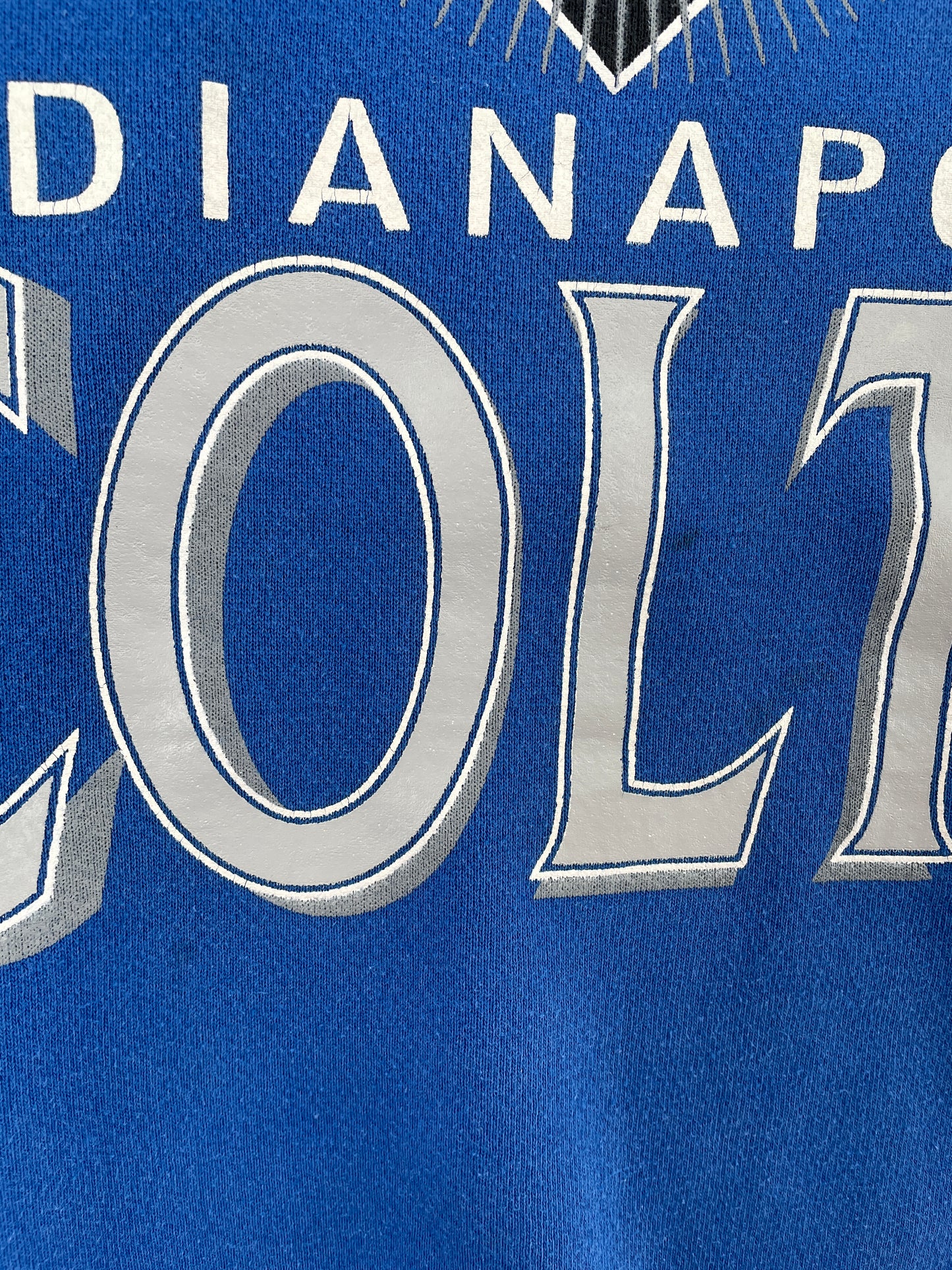 1992 INDIANAPOLIS COLTS Made in USA Size XL Vintage College Sweat-Shirt / E3400S