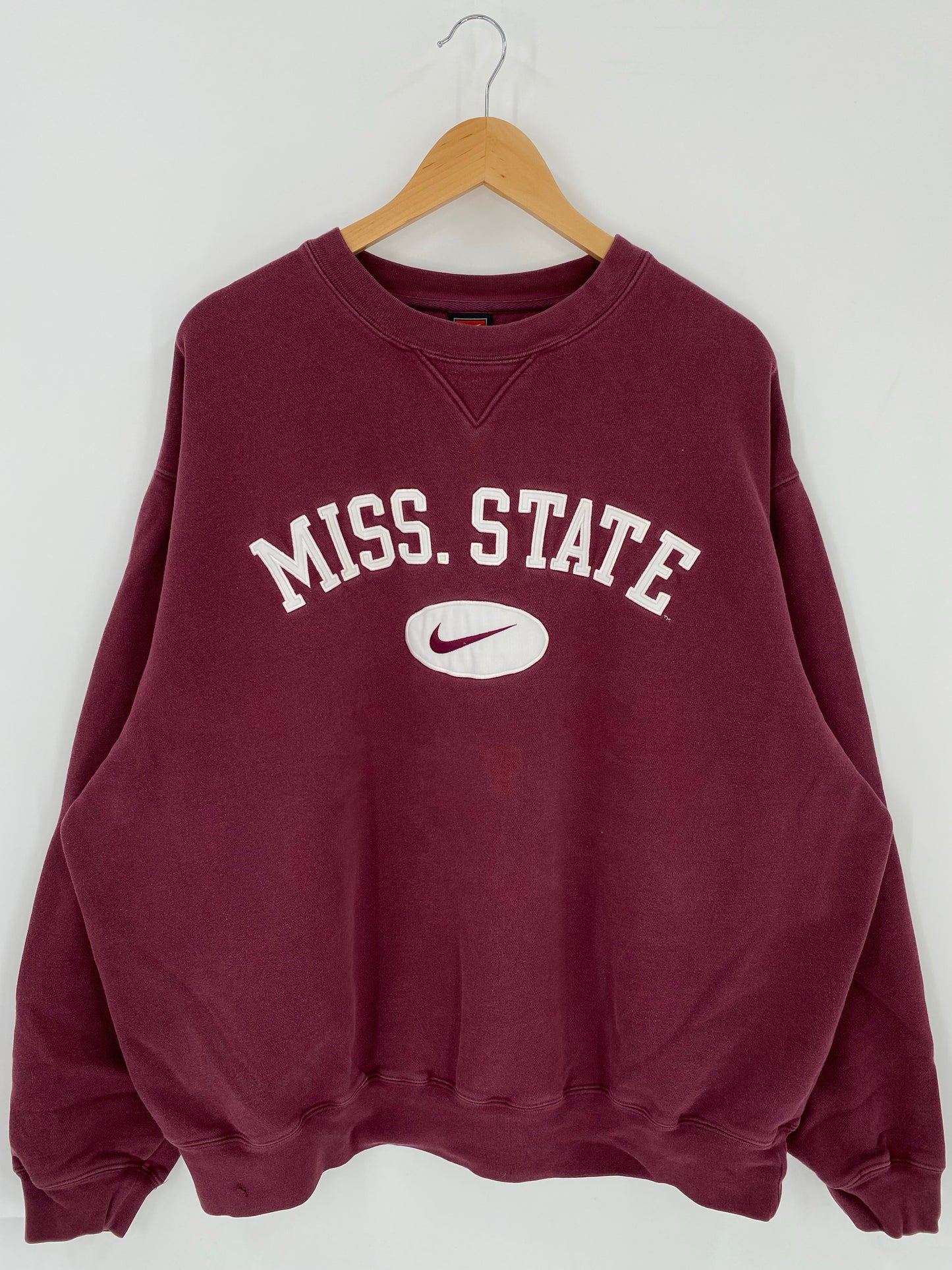 00' NIKE MISSISSIPPI Size XL Vintage Sweat-shirt / K5575