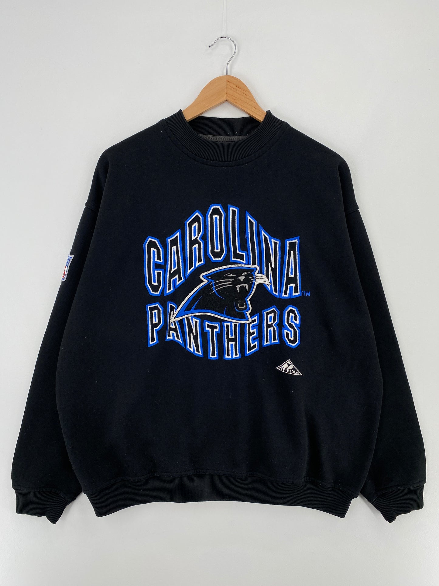 00’ CAROLINA PANTHERS Size XL NFL Sweat-shirt / A9896