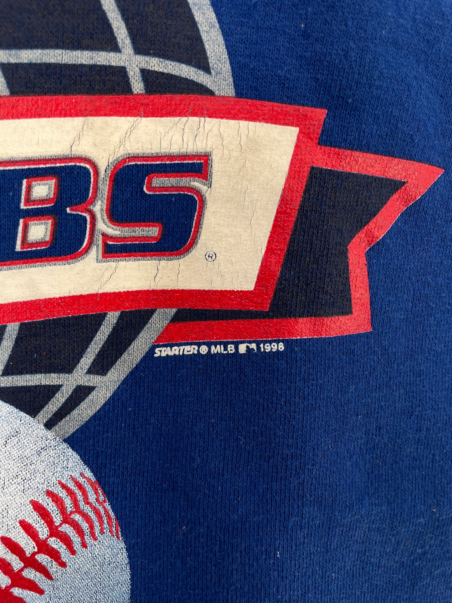 .1998 CHICAGO CUBS Size L Vintage NFL Sweat-Shirt / E2299S