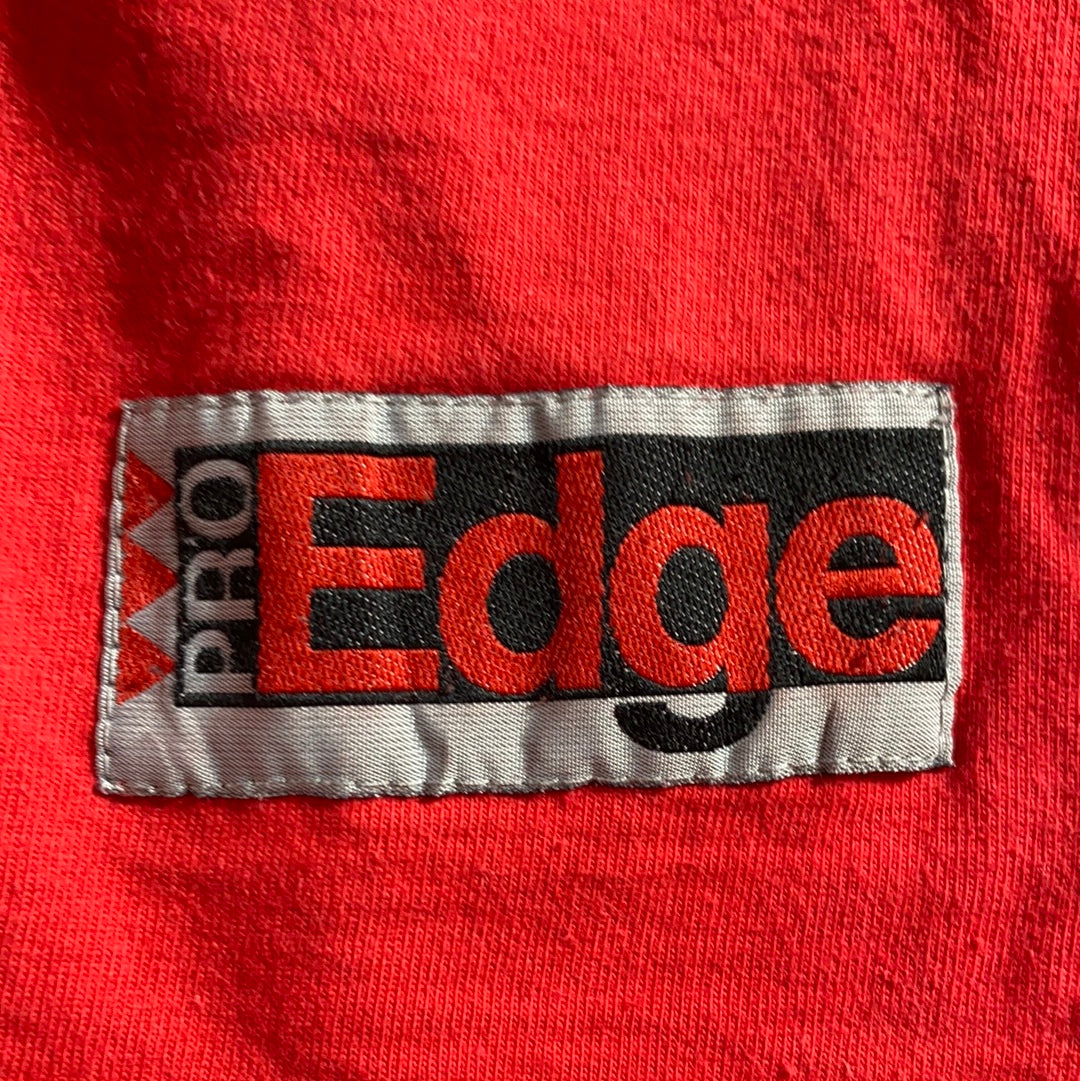 90’s CHICAGO BULLS Size L Vintage NBA Short Sleeve Polo Shirt / K4182