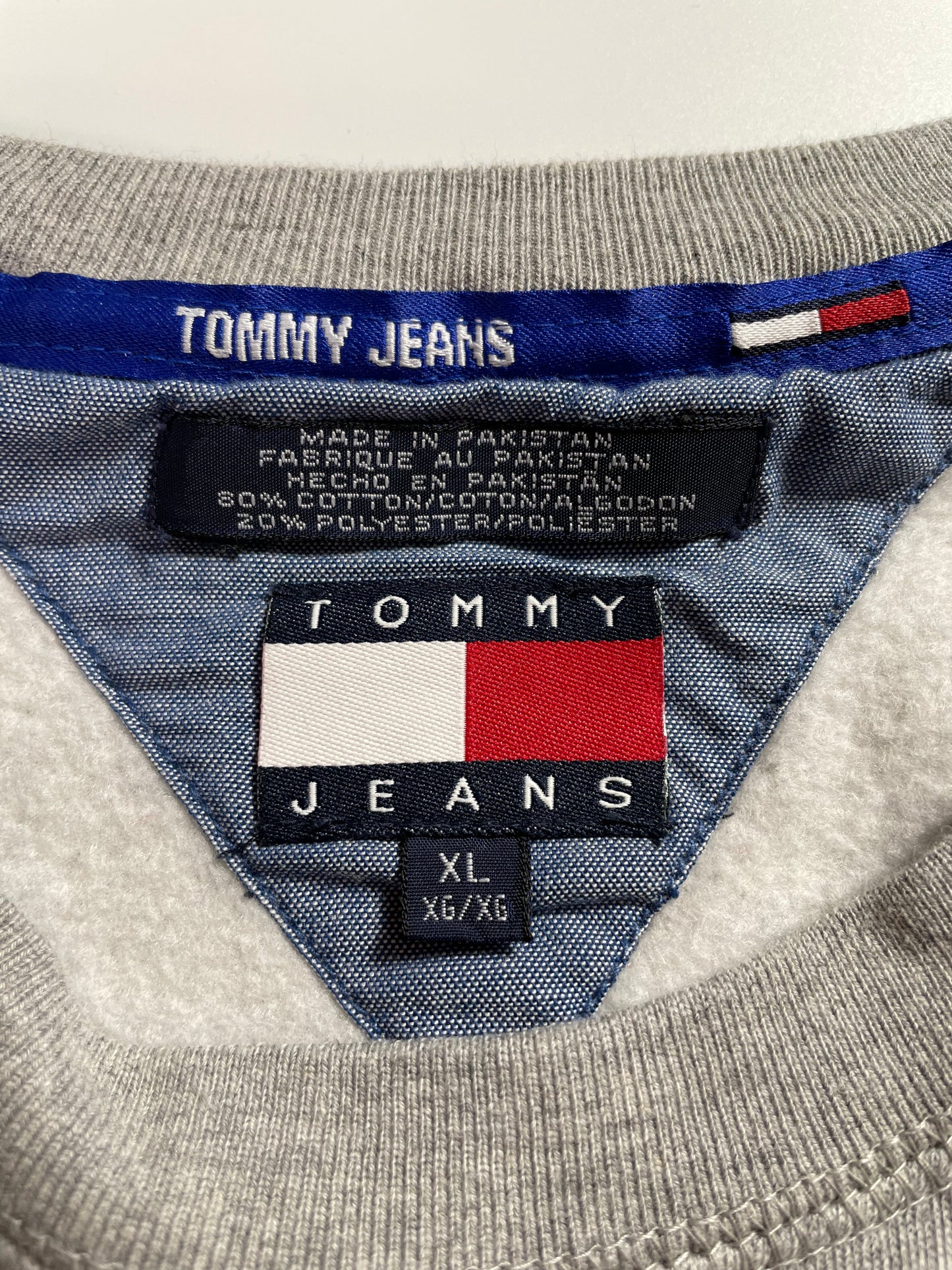 90’s TOMMY JEANS Size XL Vintage Sweat-shirt / E1770S