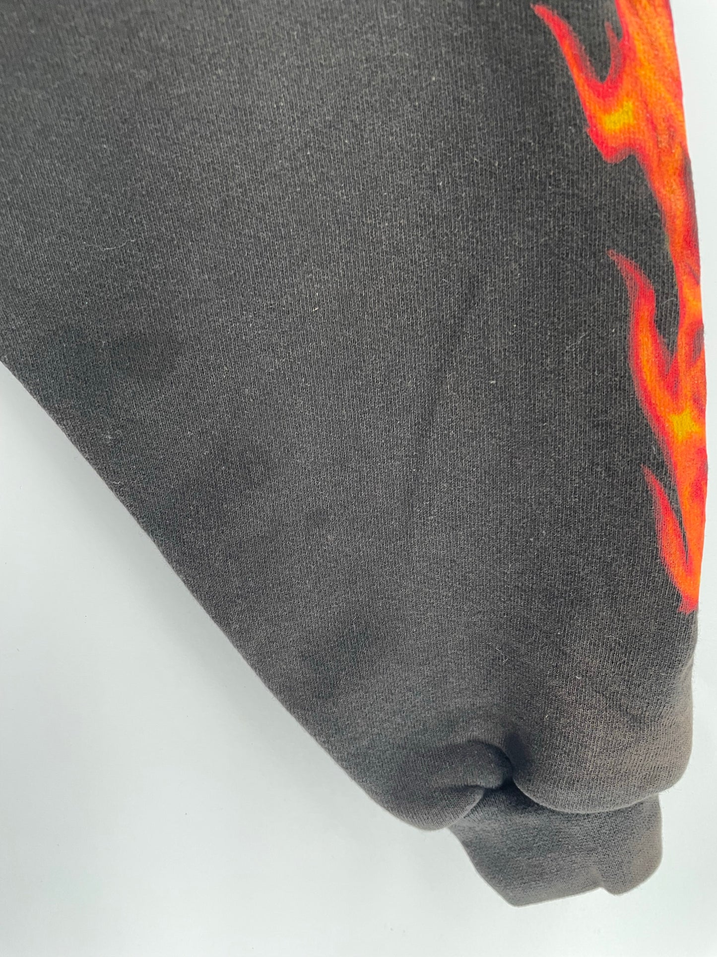 2000 HARLEY DAVIDSON Size No Tag (Approx.XL) Vintage Zip Uo Sweat-Shirt / K6315