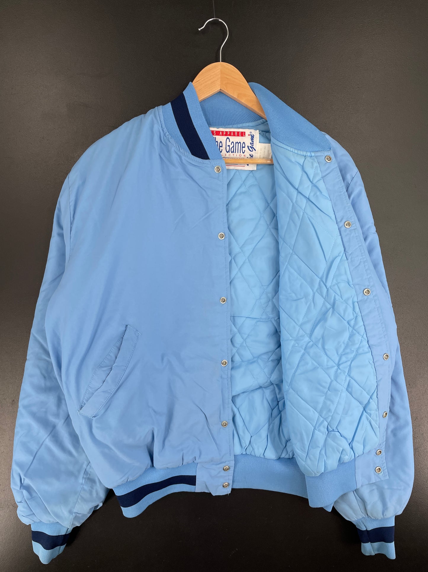 90's NORTH CAROLINA Made in USA Size L Vintage College Nylon Jacket / E3324N