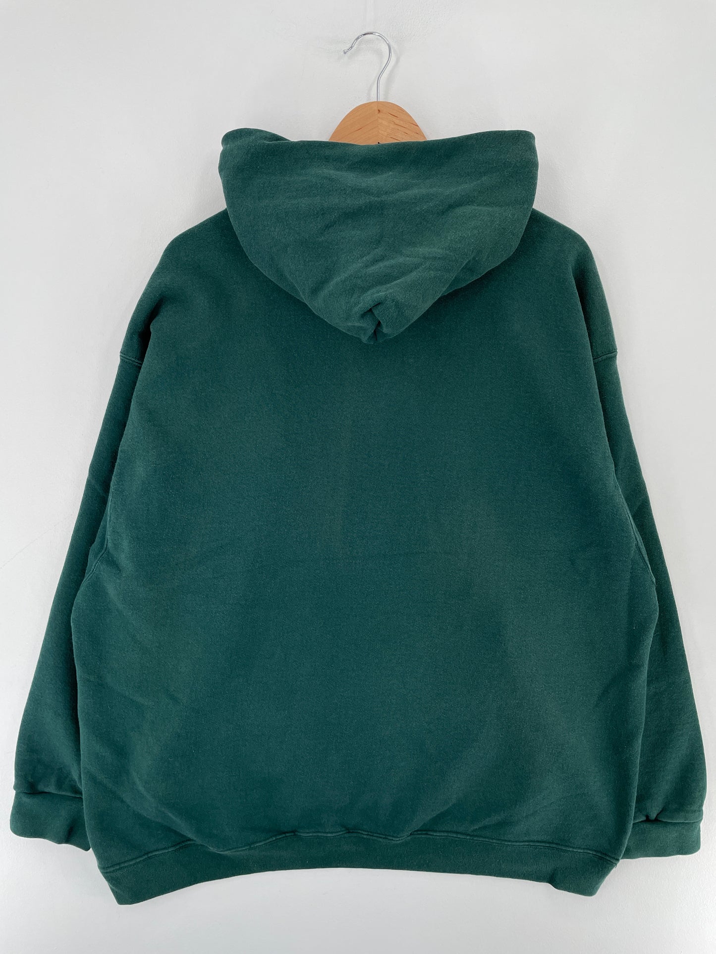 90's NIKE MINI SWOOSH Made in USA Size XL Vintage Hoodie Sweat-shirt / E6554S