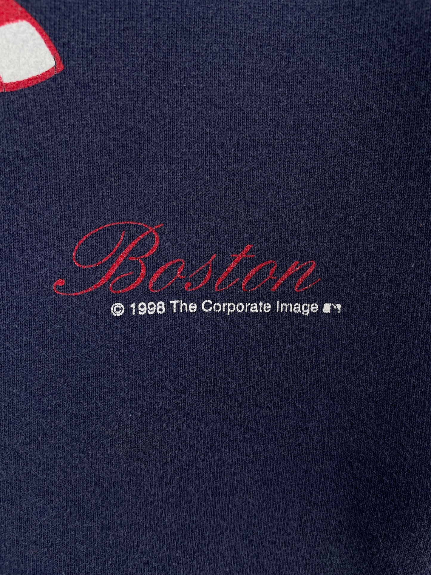 1998 BOSTON RED SOX Made in USA Size XXL Vintage MLB Sweat-shirt / E4977S