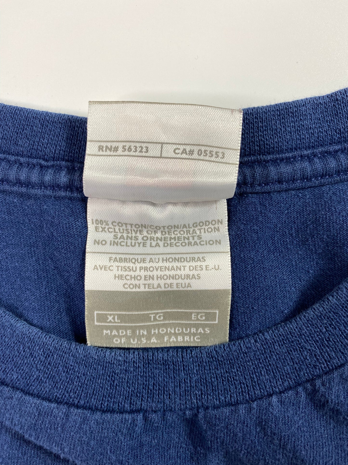 00' NIKE x ILLINOIS FIGHTING ILLINI Size XL Vintage College T-Shirt / E5670T