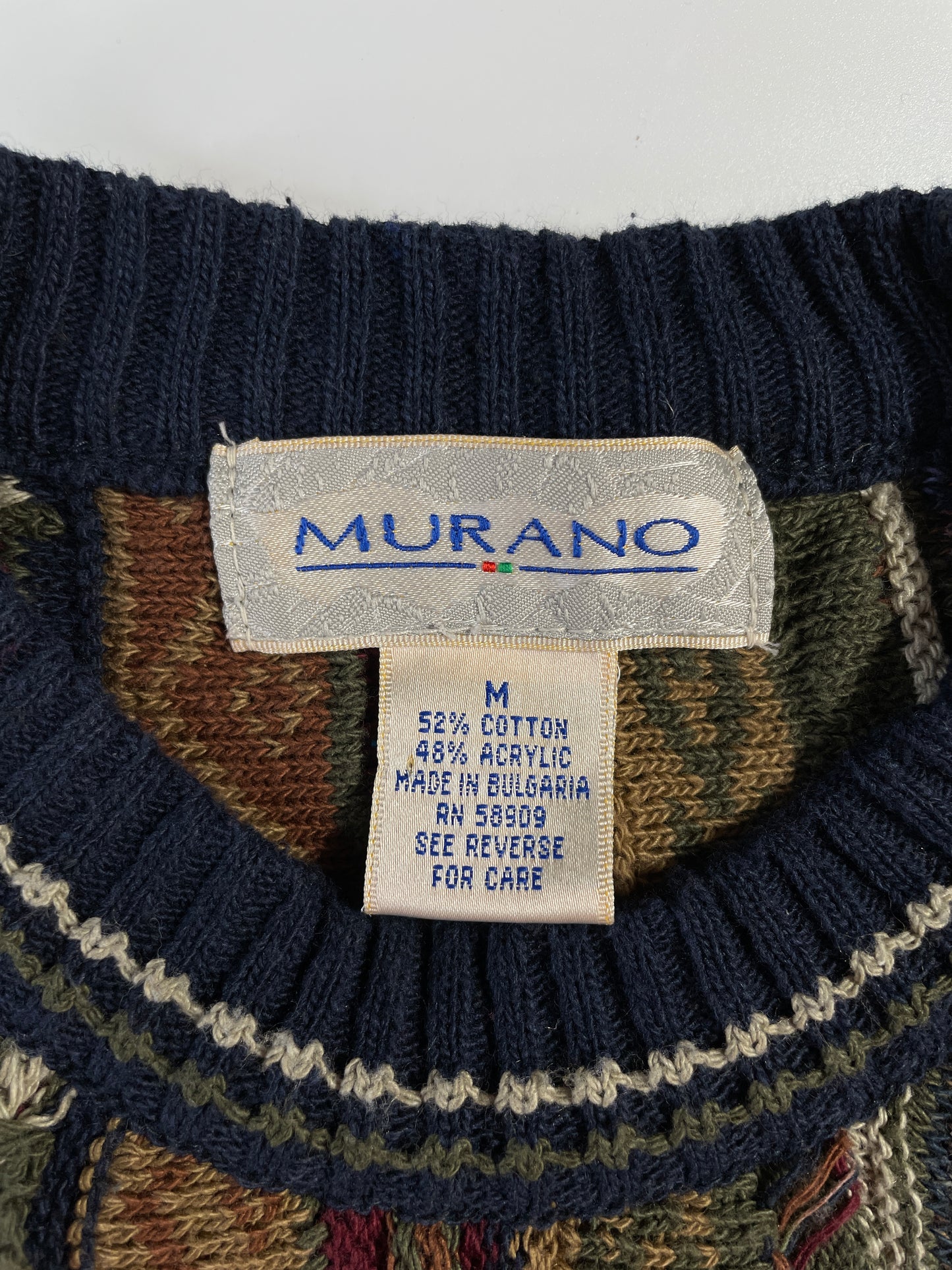 Vintage 3D COOGI- Style Size M Knit Sweater / A8264