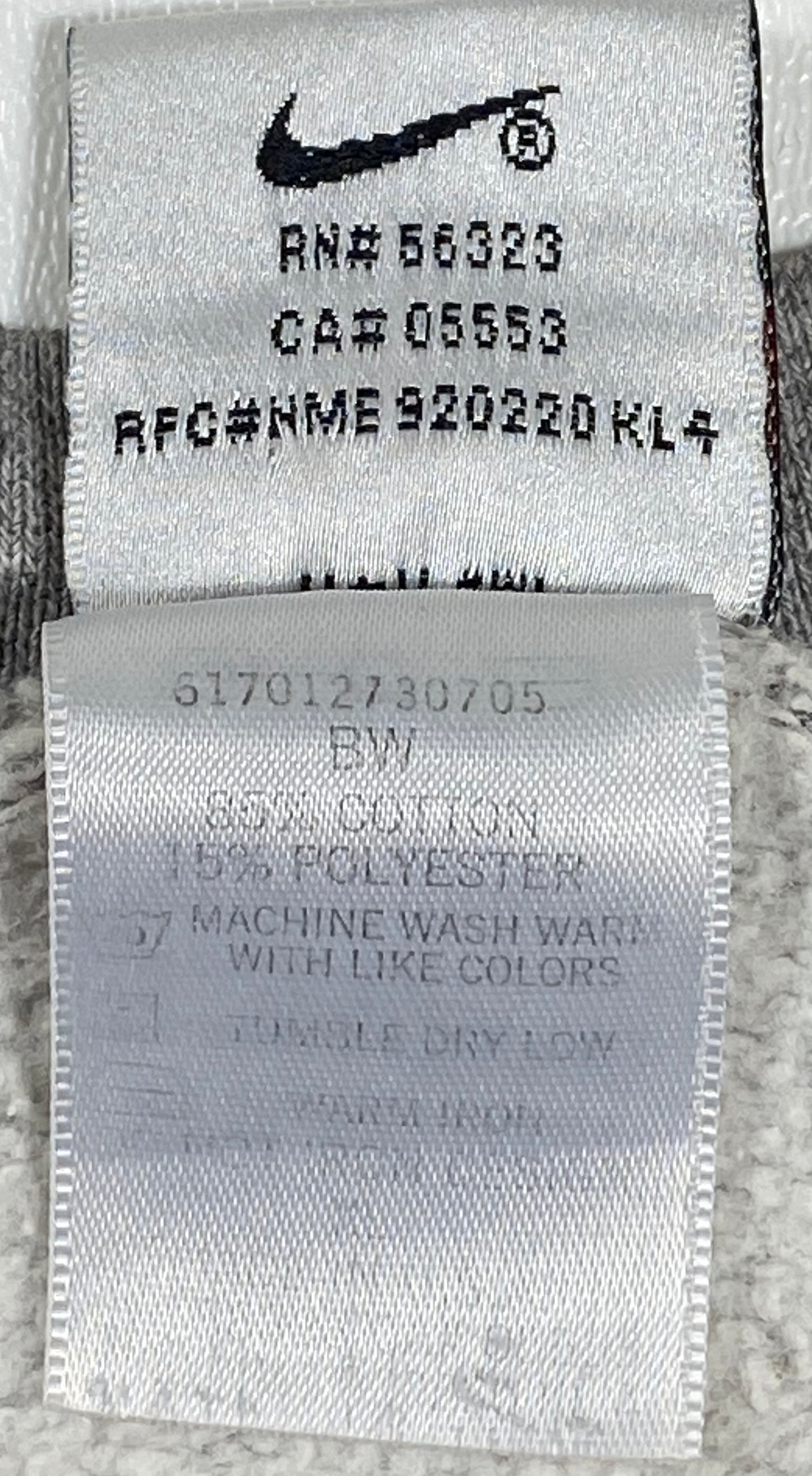 90’s NIKE TENNESSEE Made in USA Vintage Sweat-Shirt / 4793