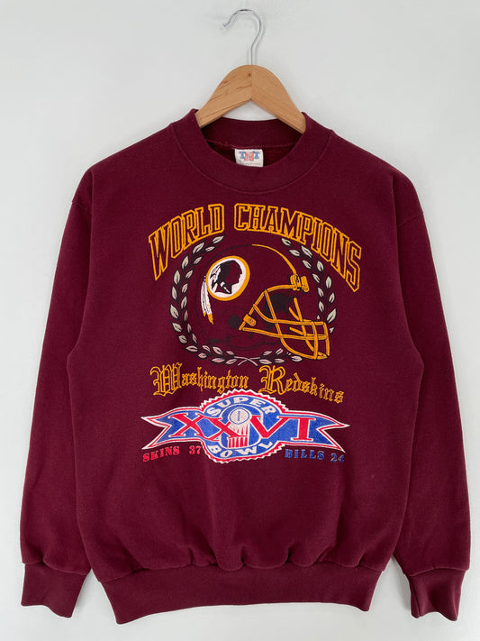 1992 WASHINGTON REDSKINS Made in USA Size XL Vintage NFL Sweat-Shirt / E5750S