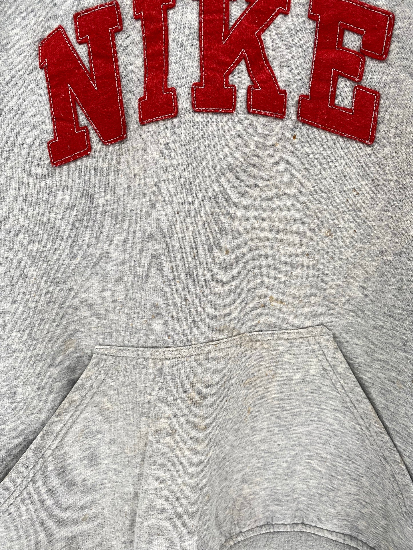 00' NIKE Size L Vintage Hoodie Sweat-Shirt / K4792