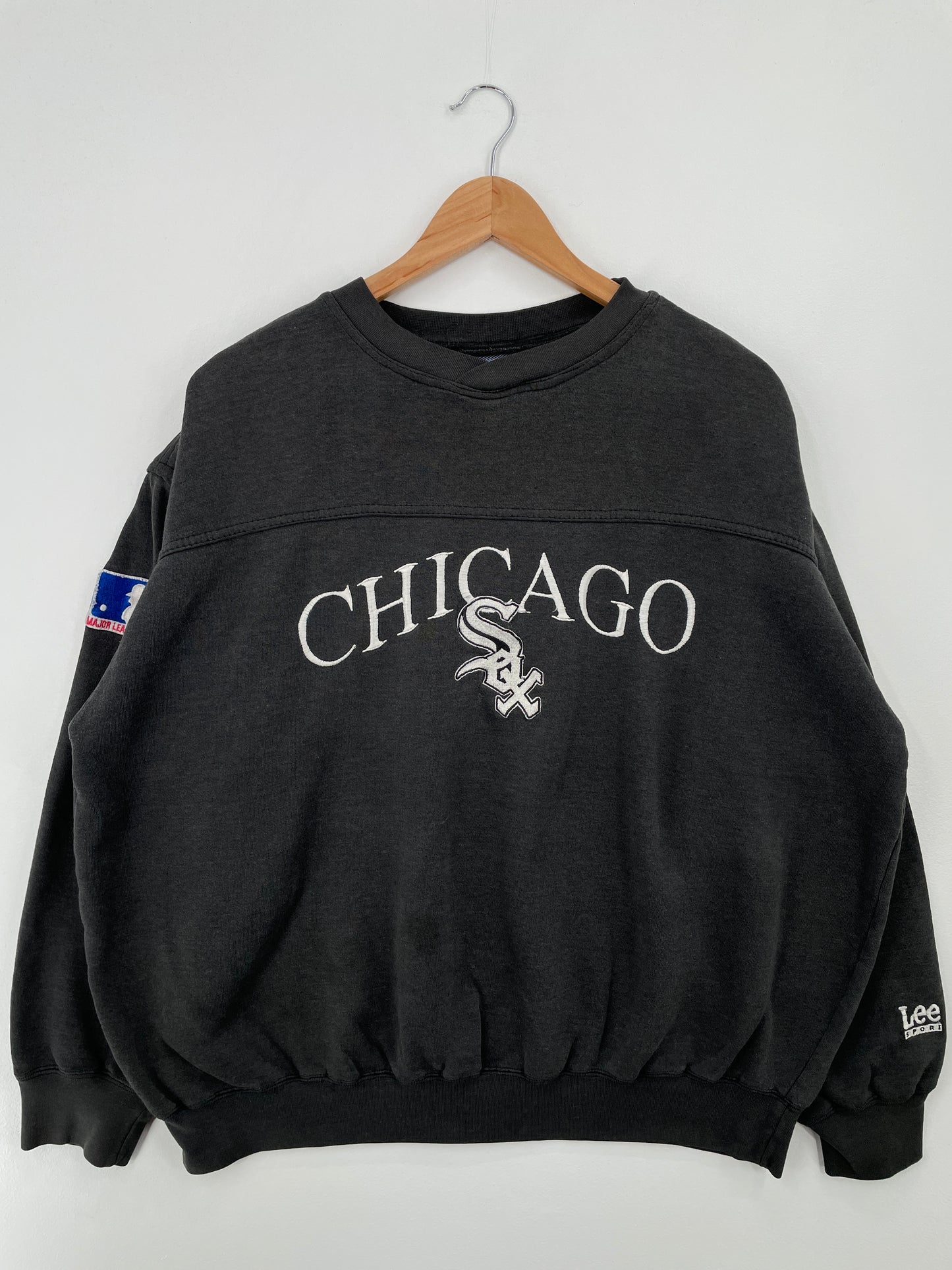 90’s CHICAGO WHITE SOX Size L MLB Sweat-shirt / A8521