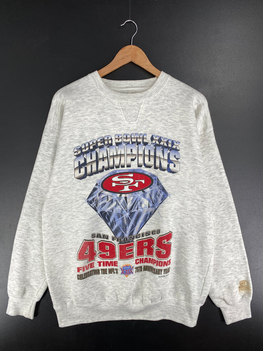 1994 STRTER x SAN FRANCISCO 49ERS Size L Vintage NFL Sweat-shirt / E2226S