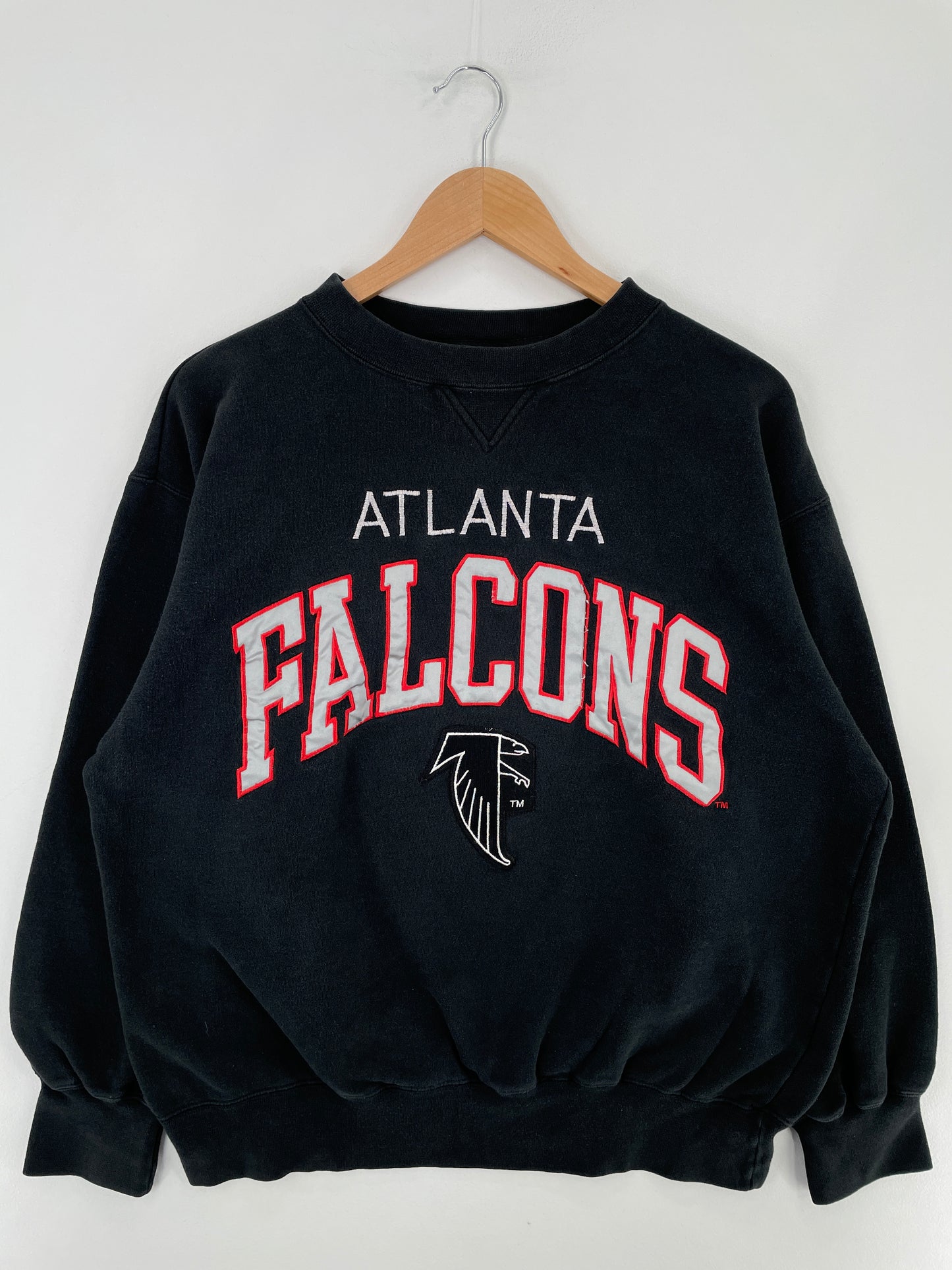 90’s ATLANTA FALCONS Size L Vintage NFL Sweat-shirt / E3138S