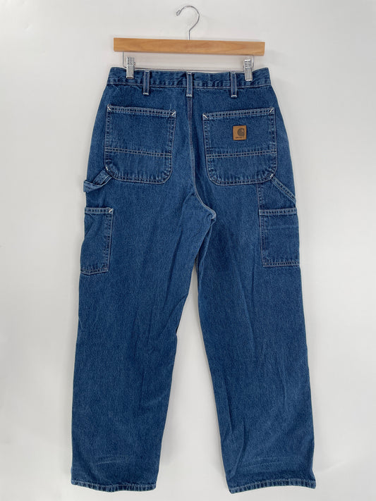 Vintage CARHARTT Size W30xL29 Denim Pants / E4202P