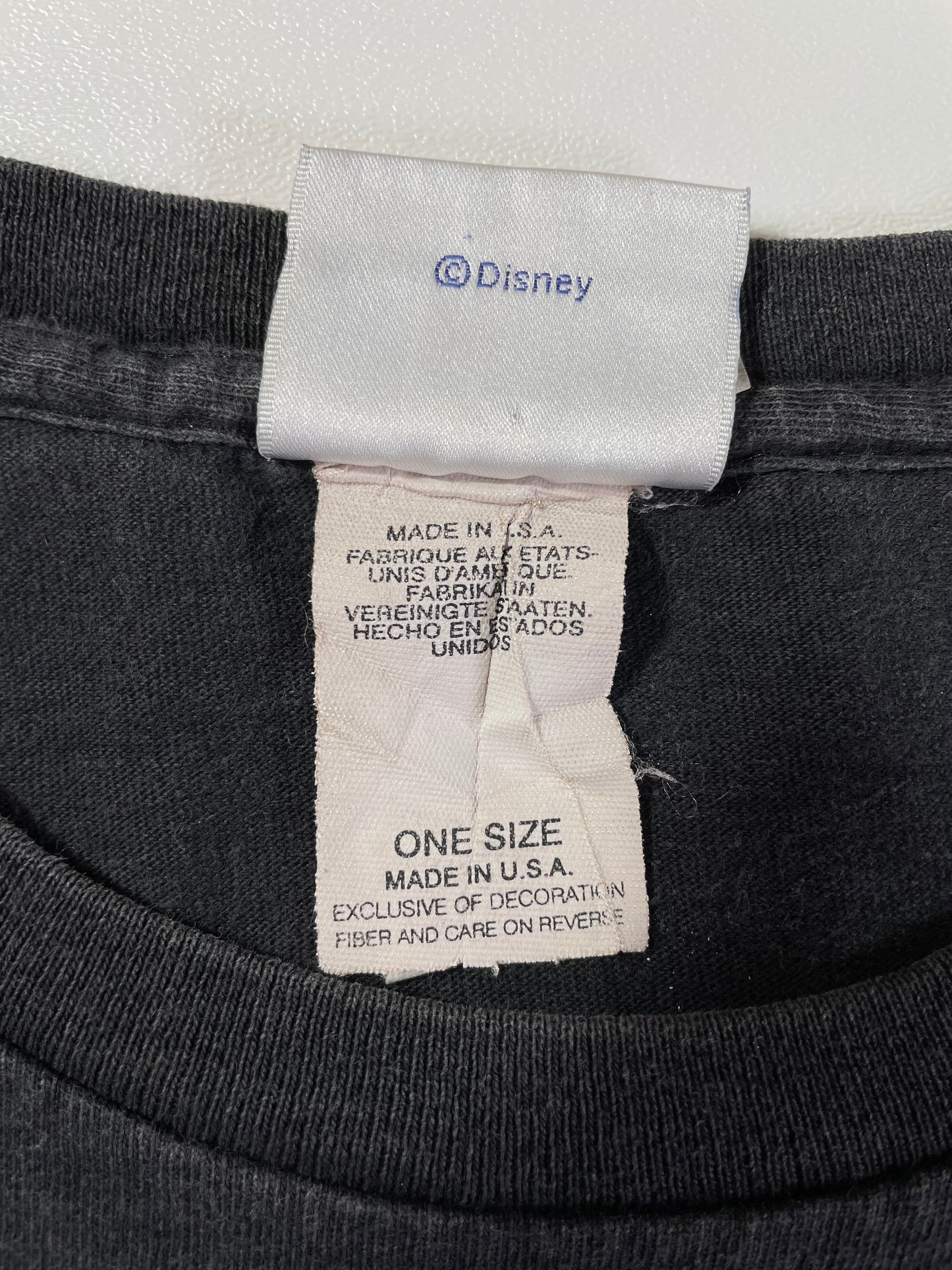 00’ DISNEY VILLAINS Made in USA Size One size (Approx.XXL) Vintage T-Shirts / A775