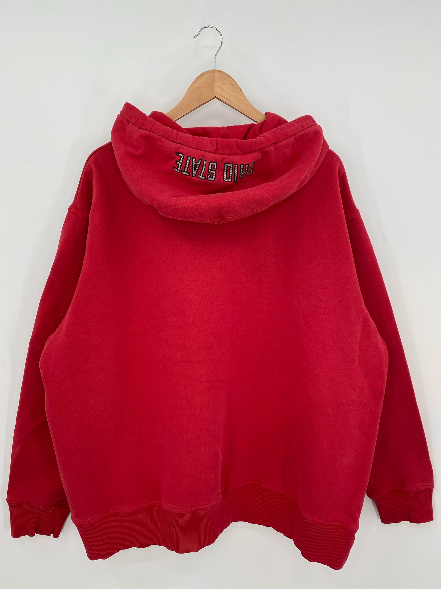 00' NIKE OHIO STATE Size XL Vintage College Hoodie Sweat-shirt / K9382