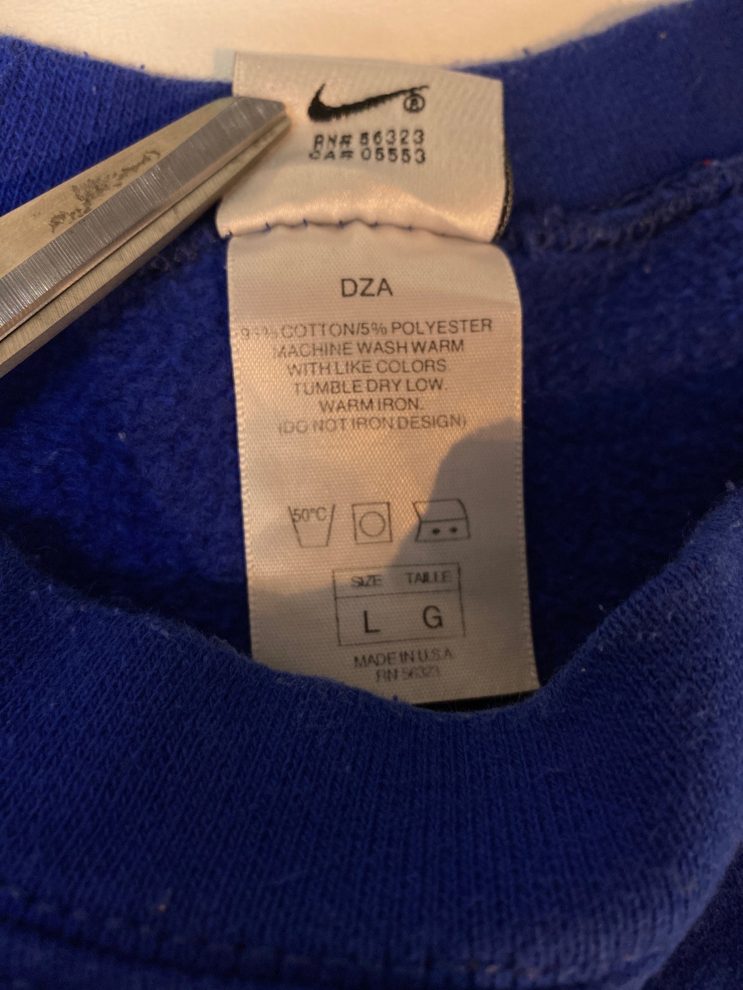 90’s NIKE Size L Vintage Sweatshirt / k177