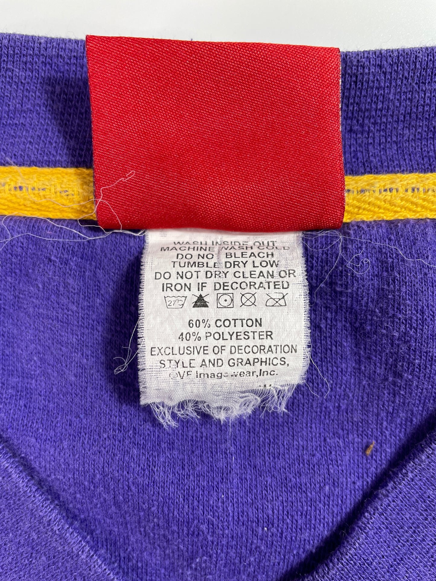 Vintage MINNESOTA VIKINGS Size Approx.XL Vintage NFL Sweat-shirt / E3287S