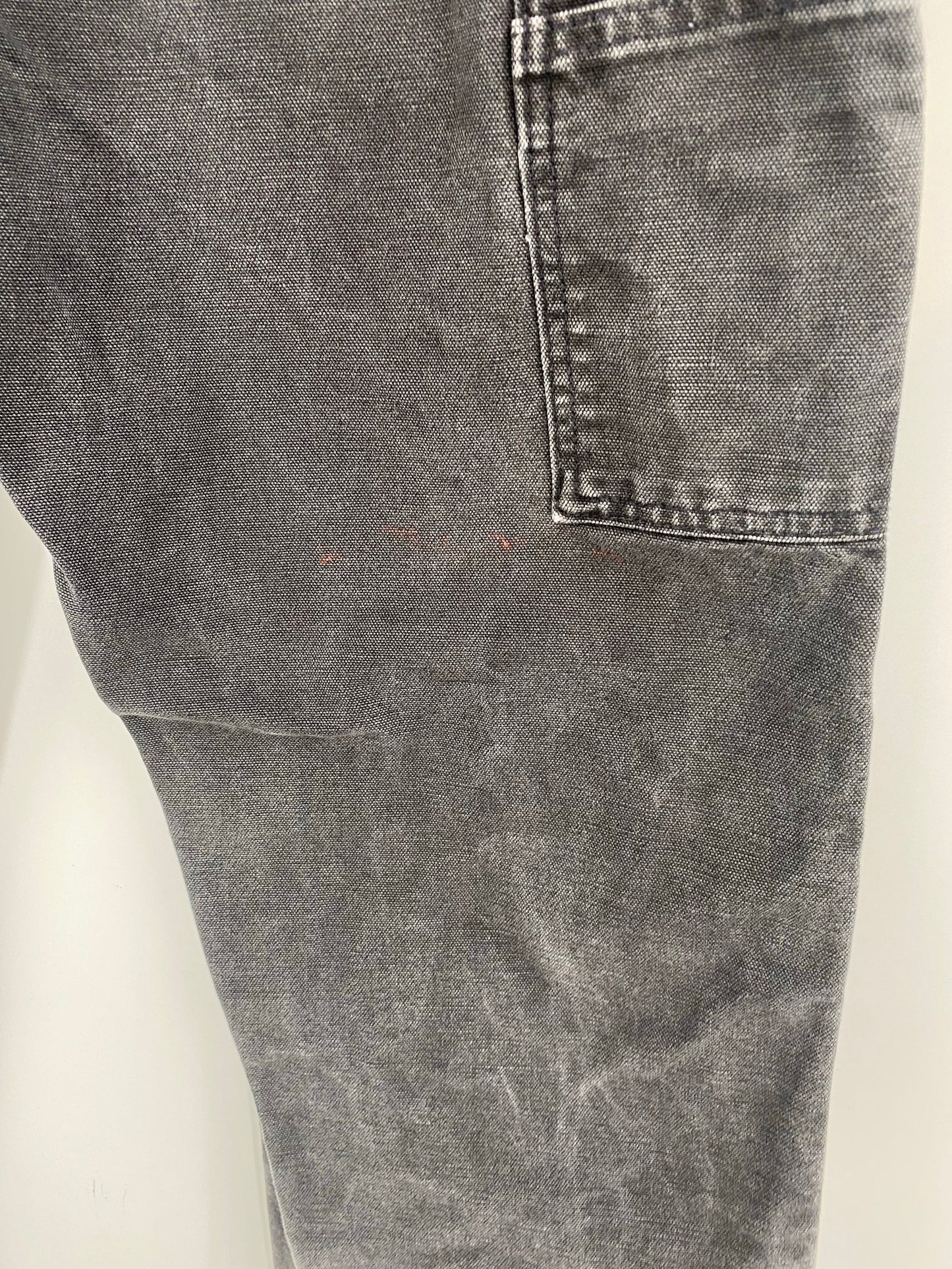 90's CARHARTT Made in USA Size 34x32 Vintage Double Knee Duck Pants / K9454