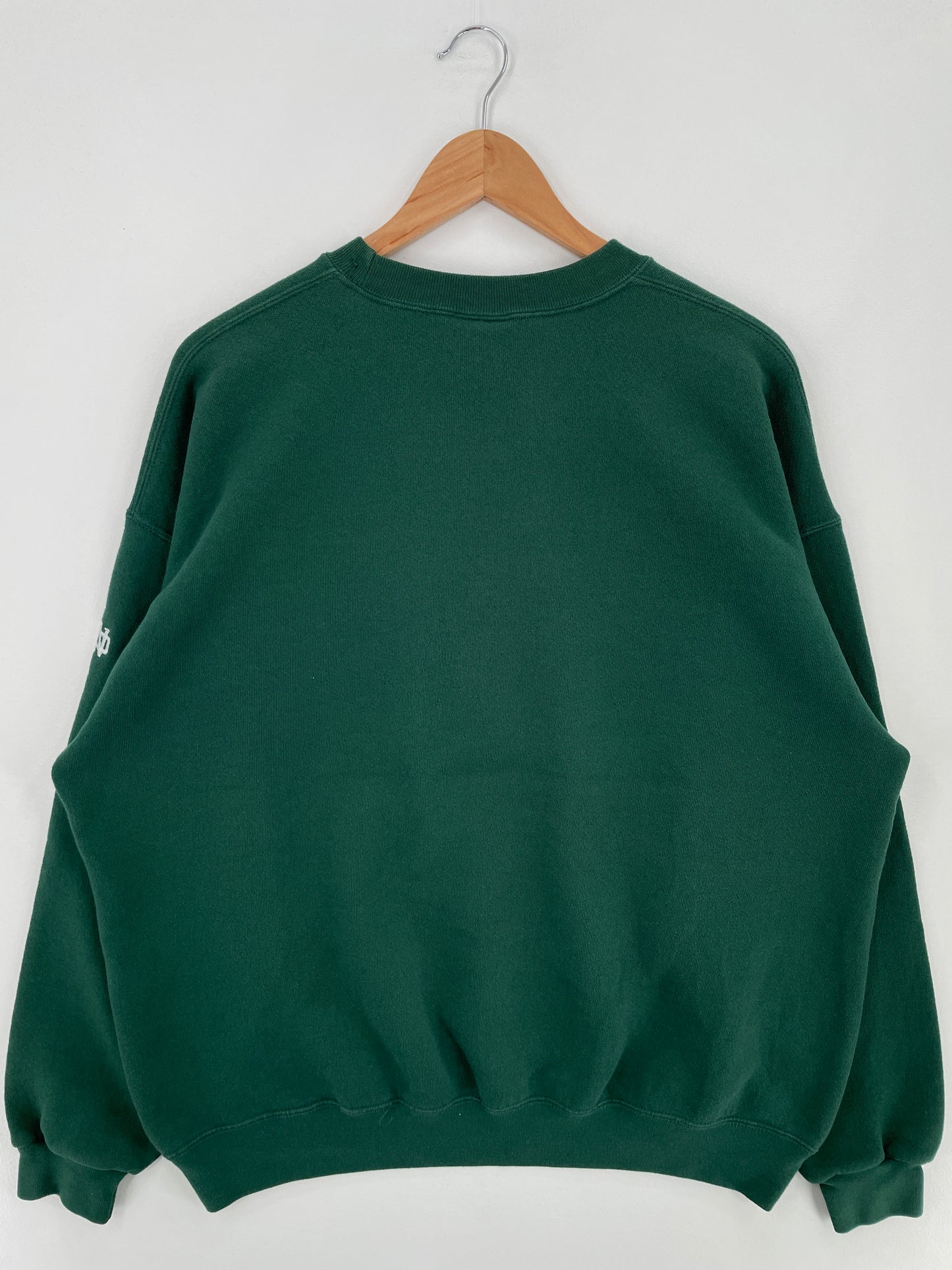 90’s NOTRE DAME UND Size XL College Sweat-shirt / E879