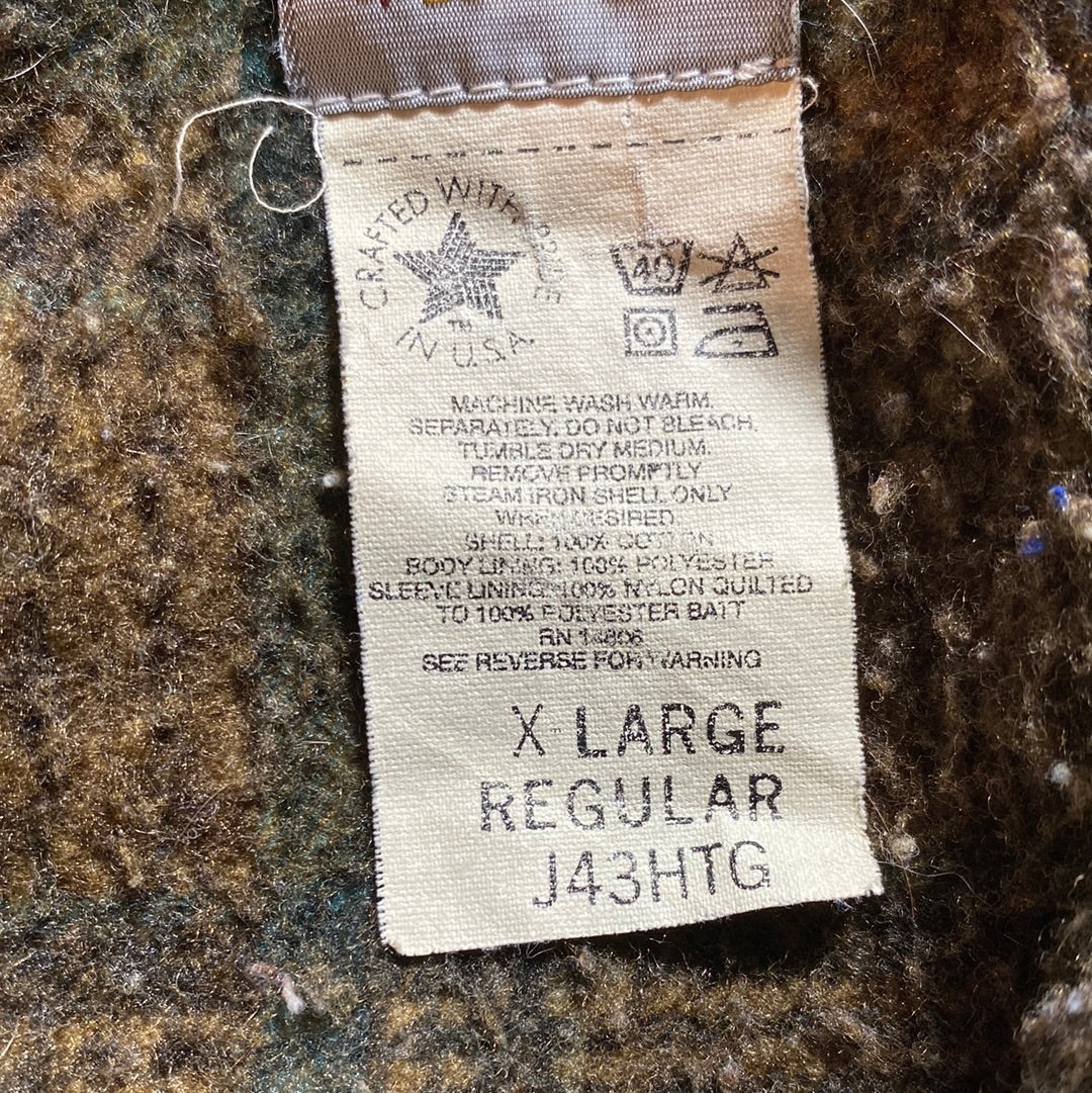 90’s CARHARRT Made in USA Size XL Duck Jacket / E2515J
